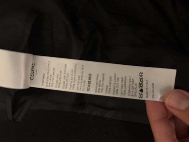 Celine Varsity Leather Jacket Size US M / EU 48-50 / 2 - 8 Thumbnail