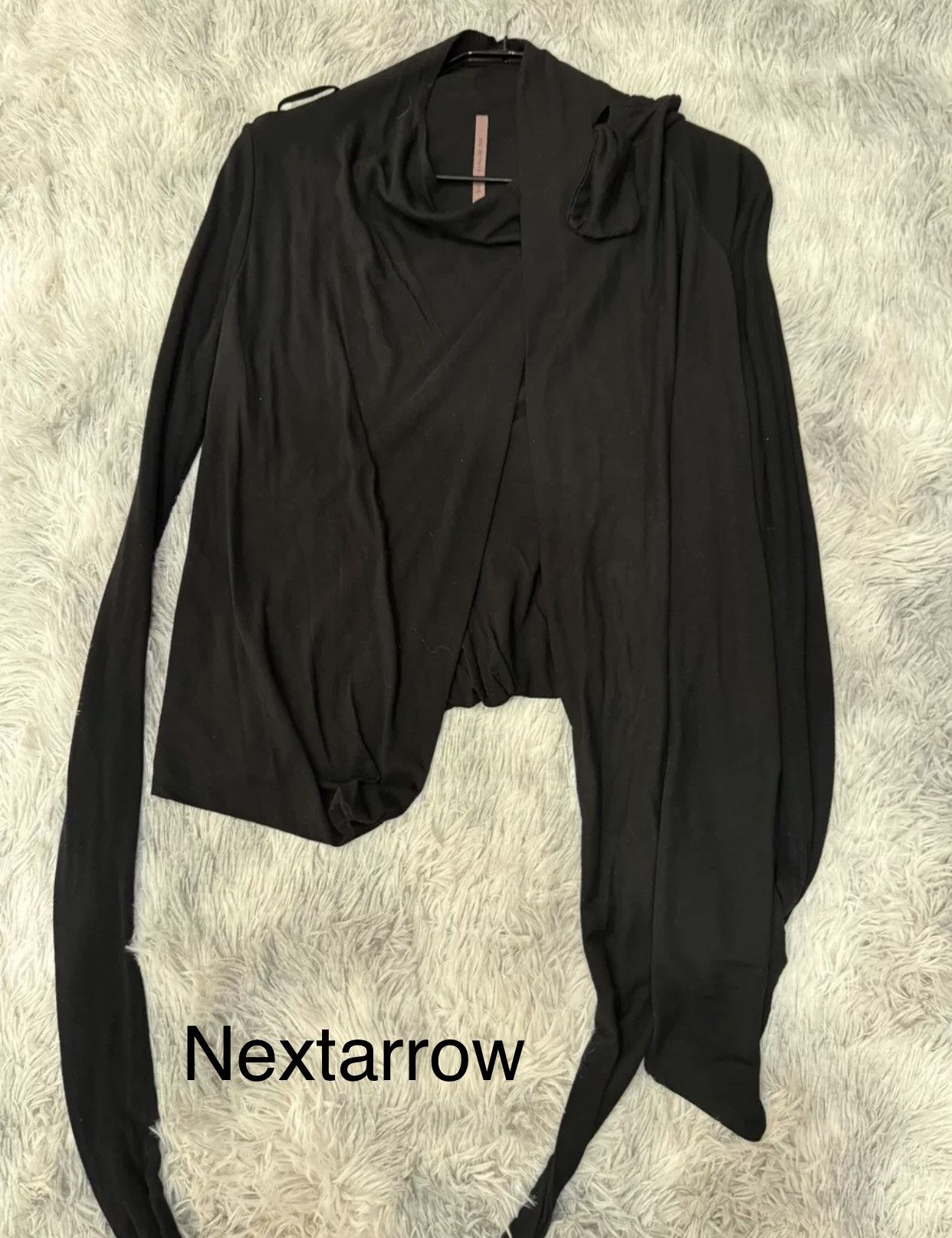 Rick Owens Rick Owens black top cardigan sweater 2412-Nextarrow Size US M / EU 48-50 / 2 - 2 Thumbnail