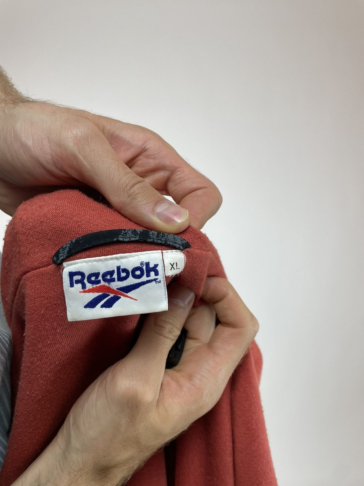 Reebok × Vintage Reebok Vintage hooded jacket 90s 80s Mens size XL Size US XL / EU 56 / 4 - 11 Thumbnail