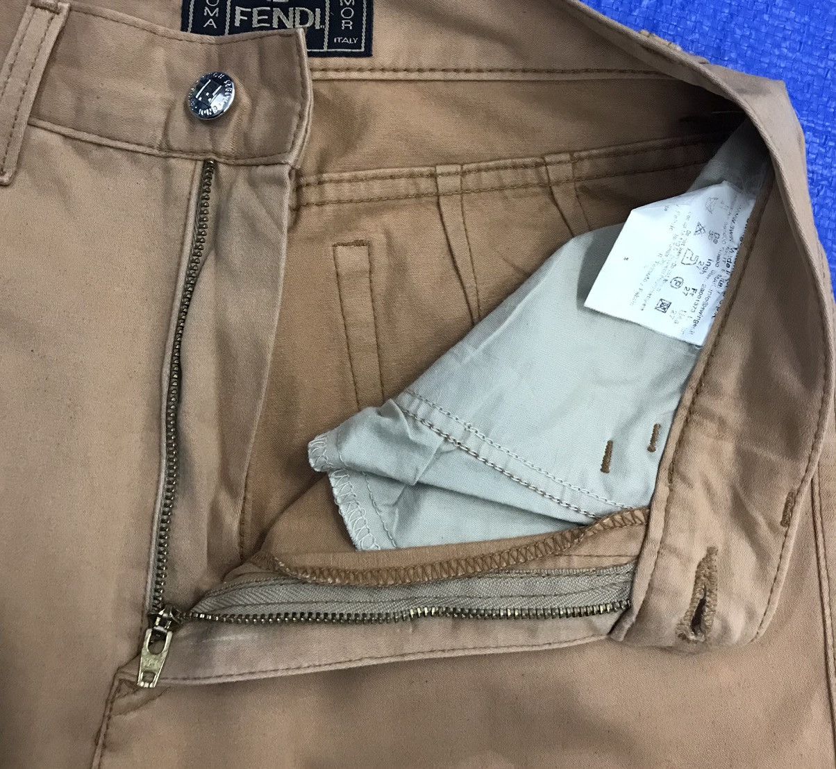 Fendi × Vintage Vintage Fendi Roma Made In Italy Pants Size US 26 / EU 42 - 14 Thumbnail