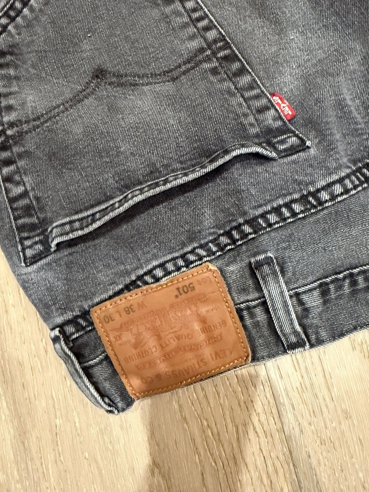 Levi's Levi’s 501 Original Fit Jeans — Black — 38x30 — Gently Used Size US 38 / EU 54 - 7 Thumbnail