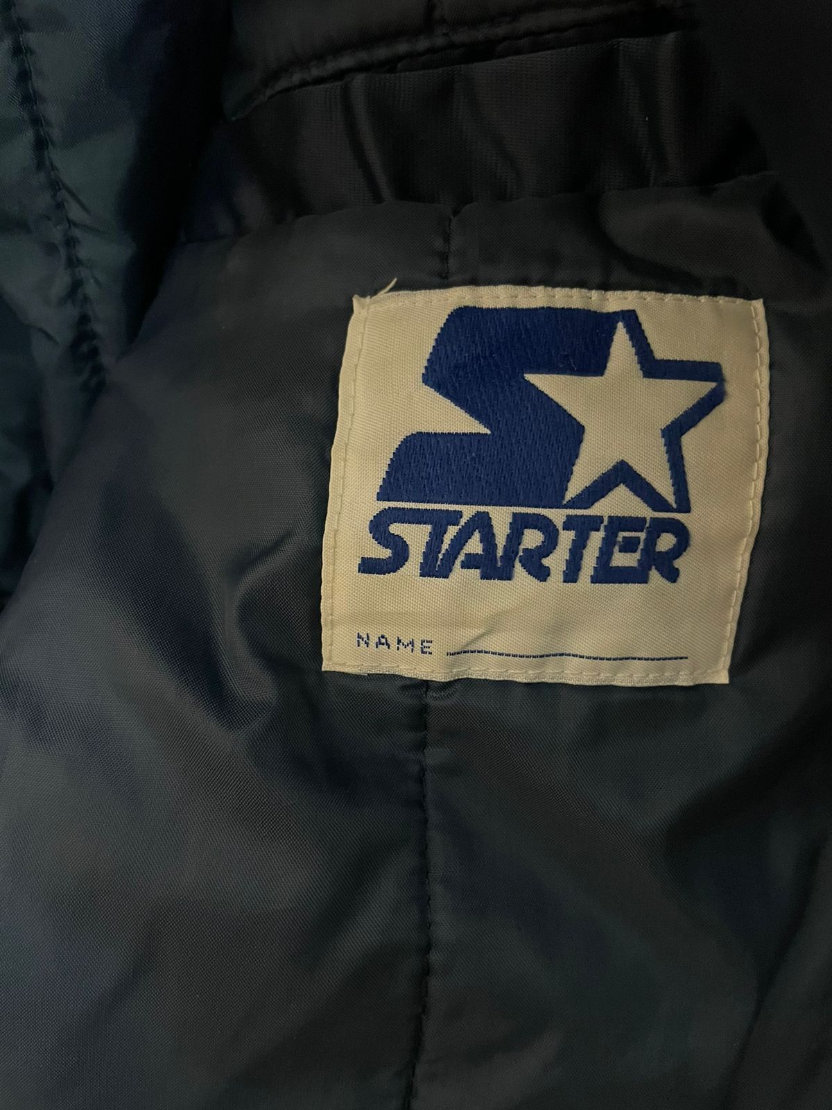 Starter 90s Vintage Braves Starter Jacket Size US L / EU 52-54 / 3 - 3 Thumbnail