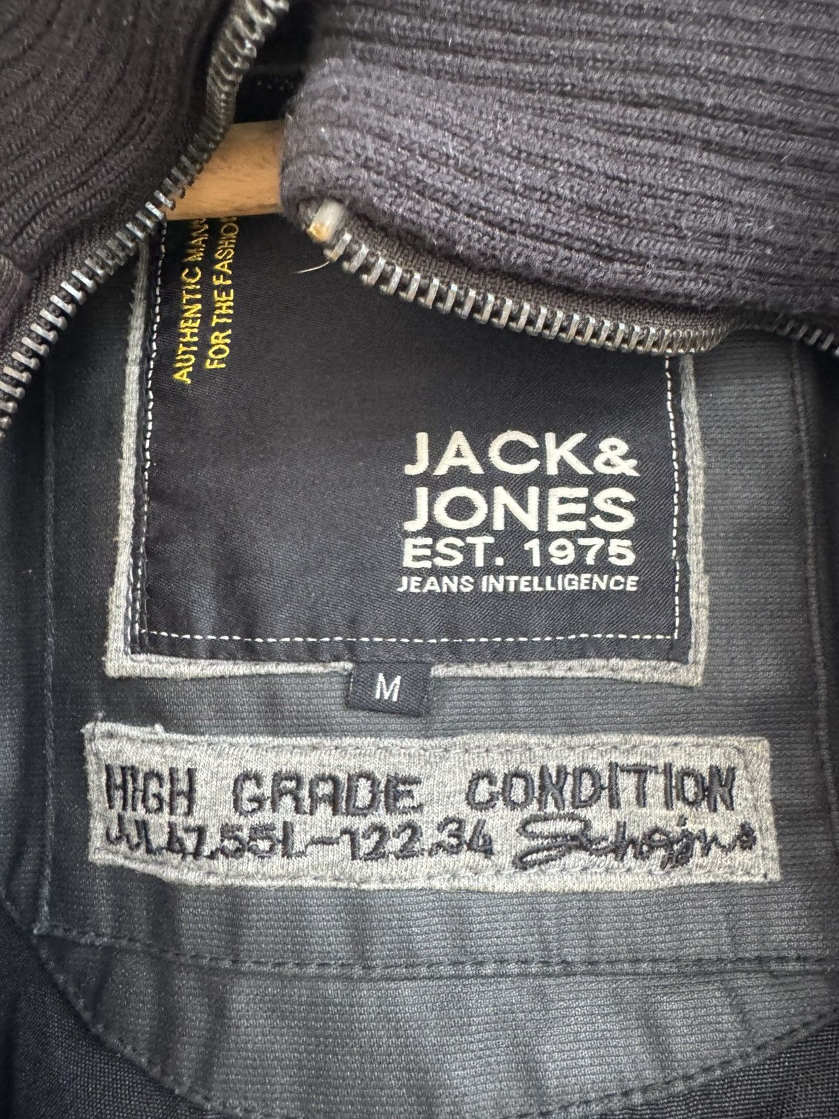 Jack & Jones Jack & Jones Layered Jacket with Hoodie Effect – Size M Size US M / EU 48-50 / 2 - 6 Thumbnail