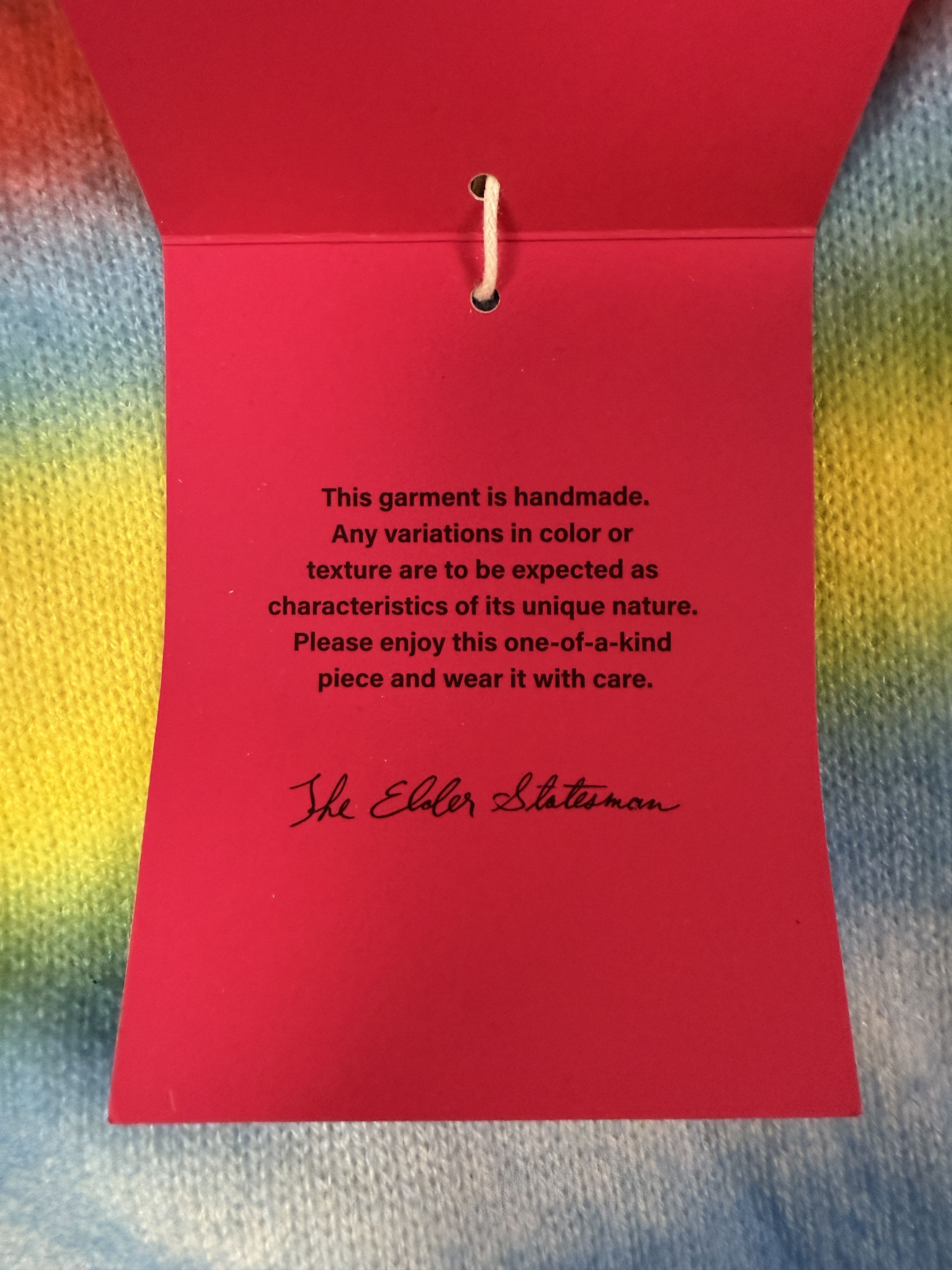 The Elder Statesman $2295 The Elder Statesman Graffiti Crewneck Sweater Size US M / EU 48-50 / 2 - 11 Thumbnail