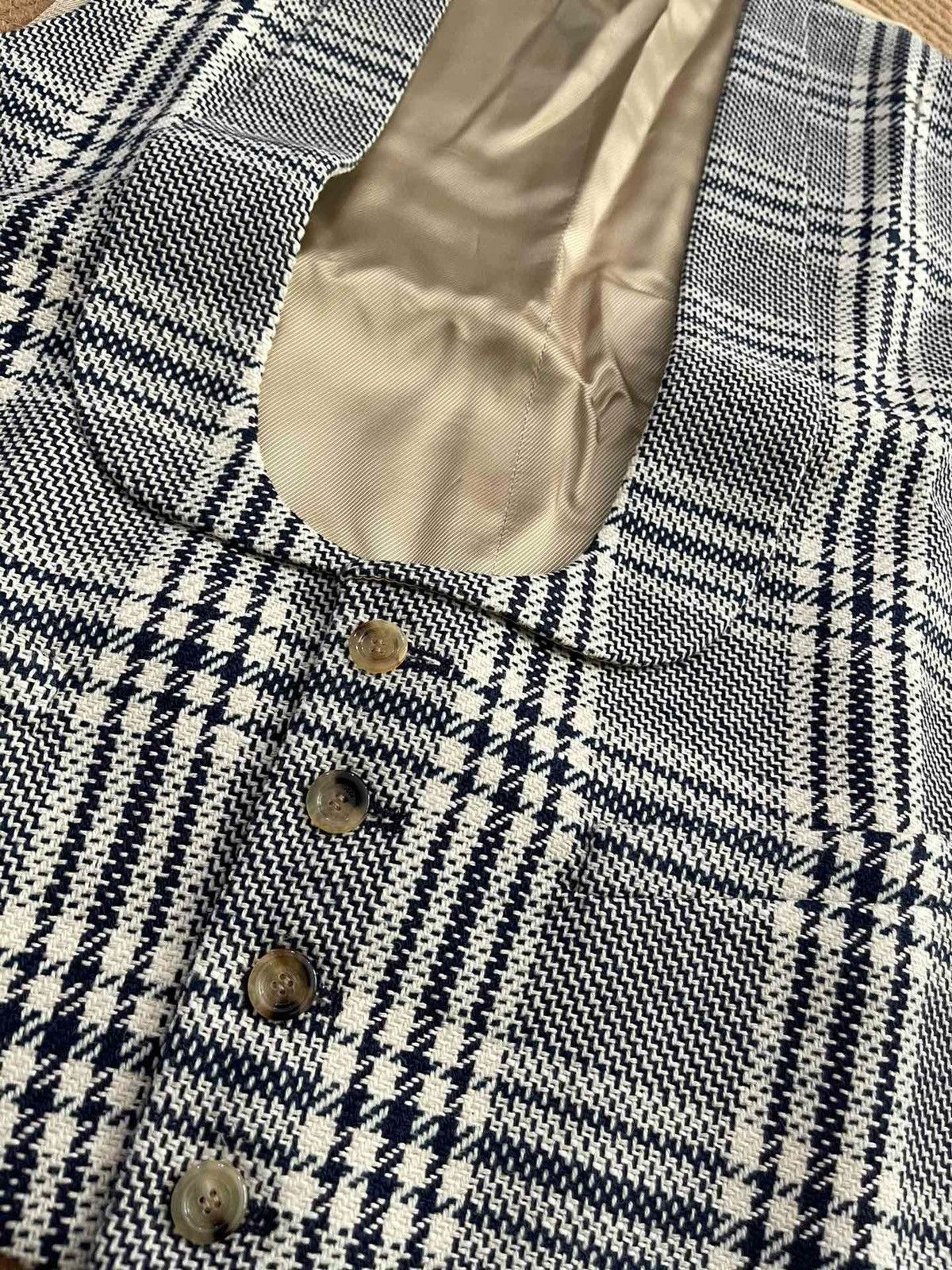 Gucci Gucci Harry Styles check vest Size US M / EU 48-50 / 2 - 4 Thumbnail