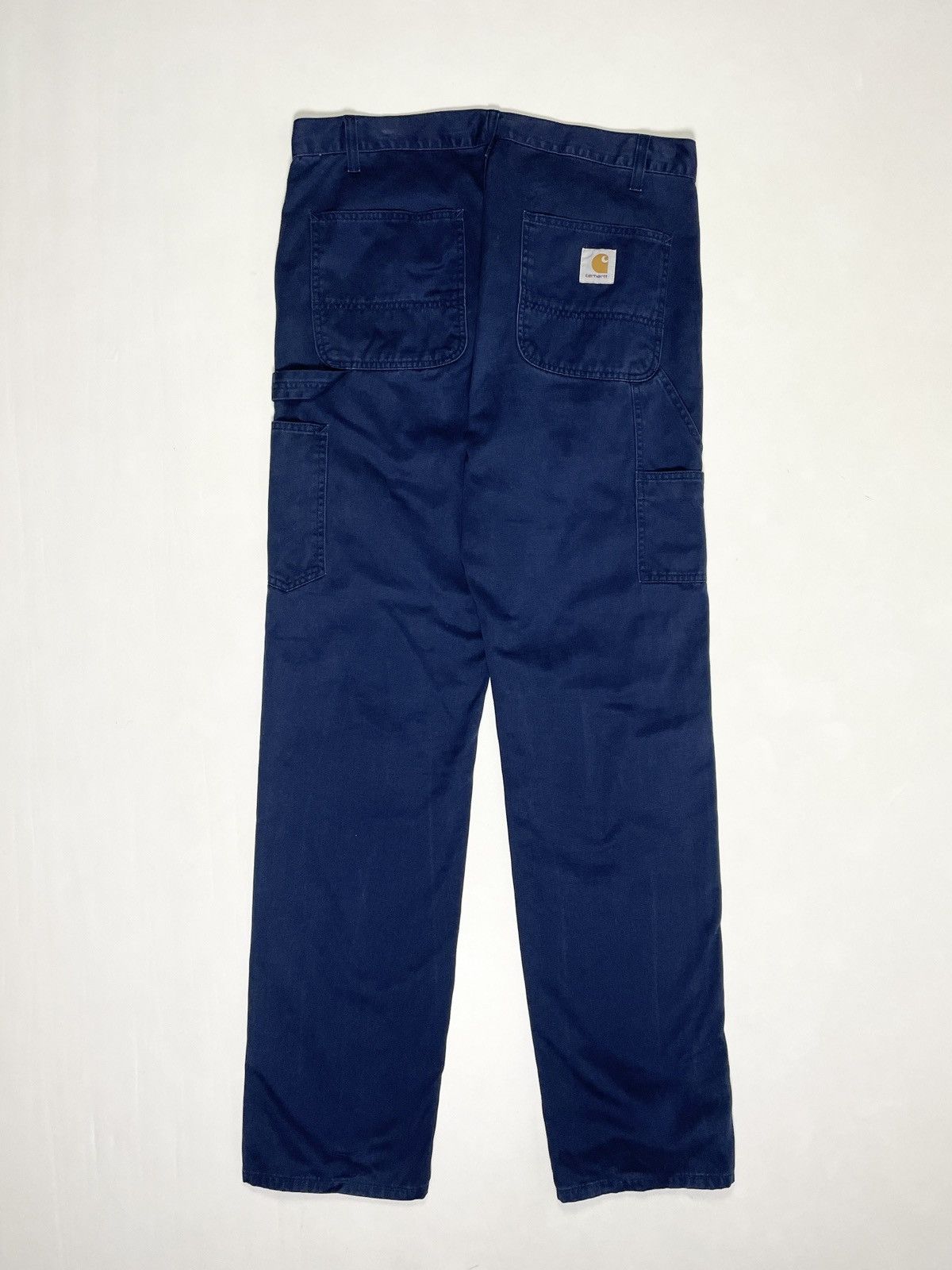 Carhartt Carhartt Vintage 🦋 Blue Single Knee Work Carpenter pants Size US 34 / EU 50 - 2 Thumbnail