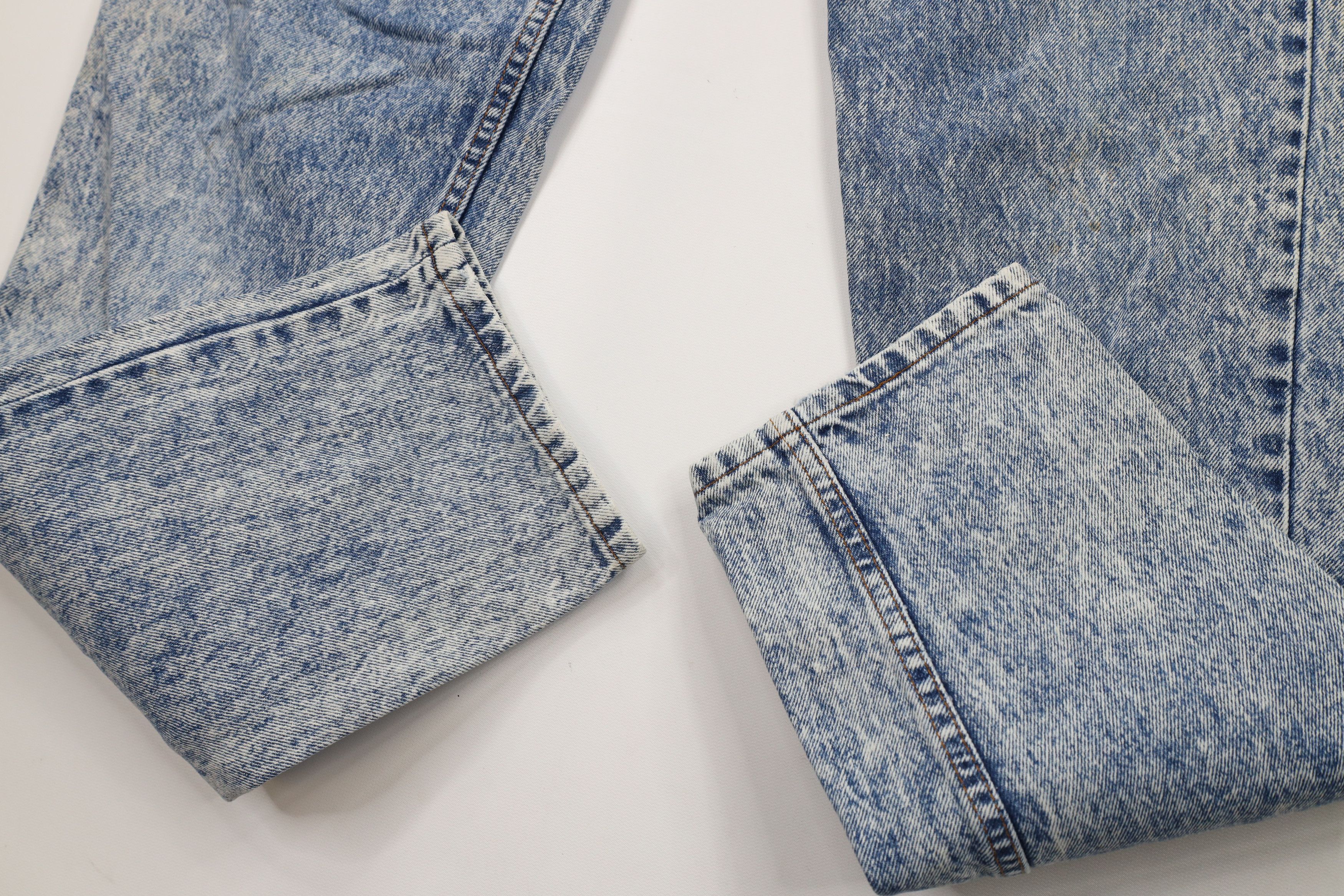 Levi's × Vintage Vintage 80s Levis 550 Orange Tab Tapered Leg Jeans USA Size US 32 / EU 48 - 6 Thumbnail