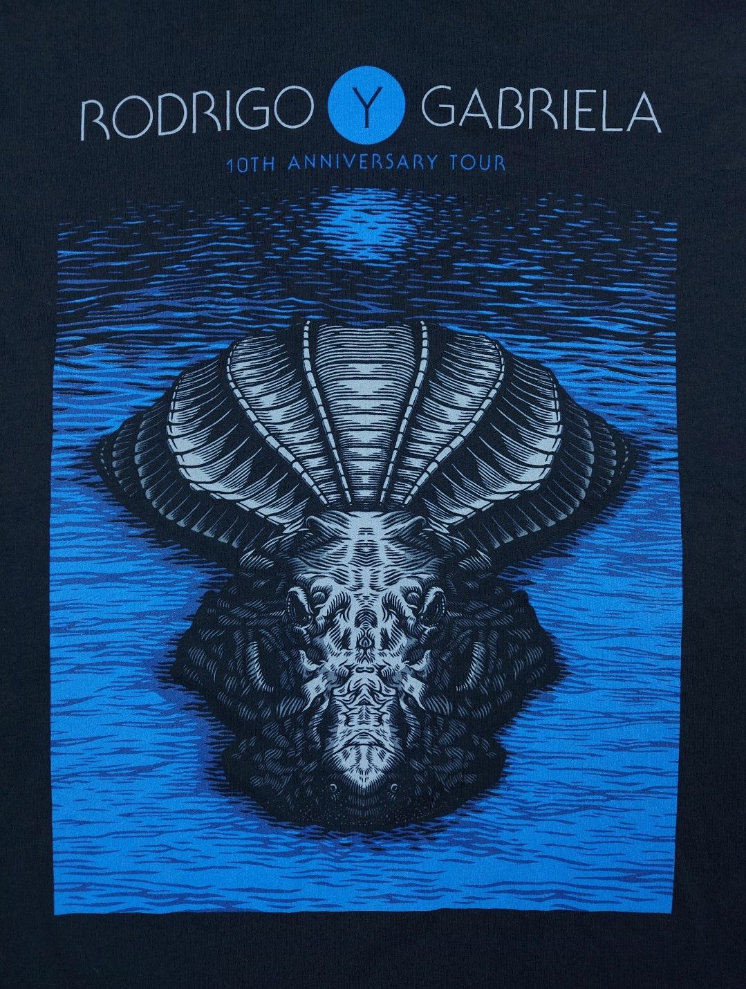 Band Tees Rodrigo Y Gabriela Band 10th Anniversary Tour TEE Size US M / EU 48-50 / 2 - 4 Thumbnail