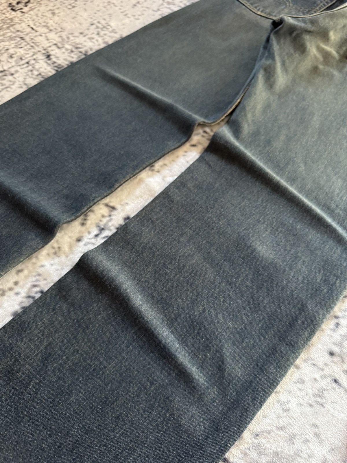 Edwin EDWIN 505 Type 1 OG Mud Wash Selvedge Loose Jeans Size US 30 / EU 46 - 17 Thumbnail
