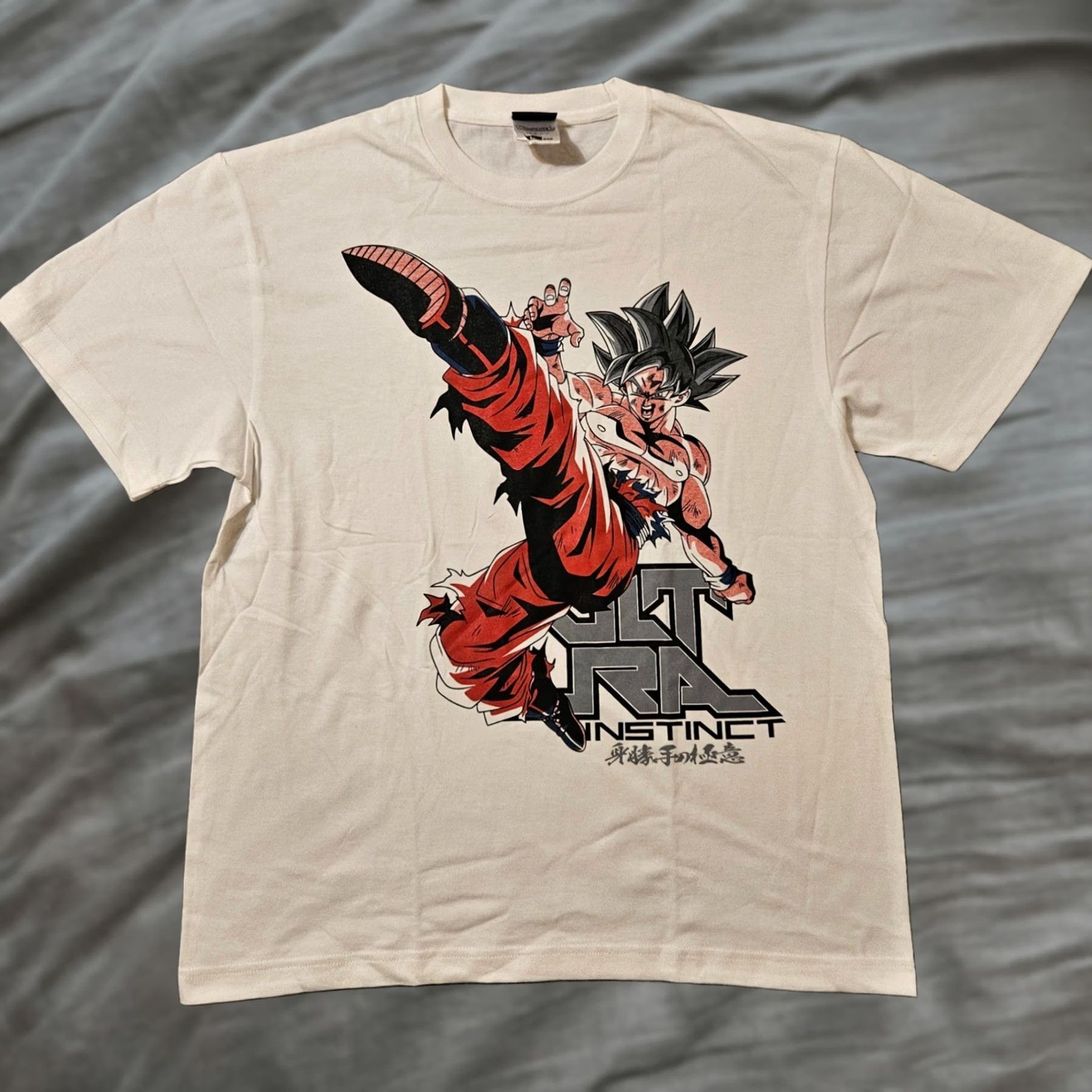 Vintage COSPA Dragon Ball Z Goku Ultra Instinct Anime Cospa S/S T Shirt Japan Size Large White Mens Size US L / EU 52-54 / 3 - 1 Thumbnail