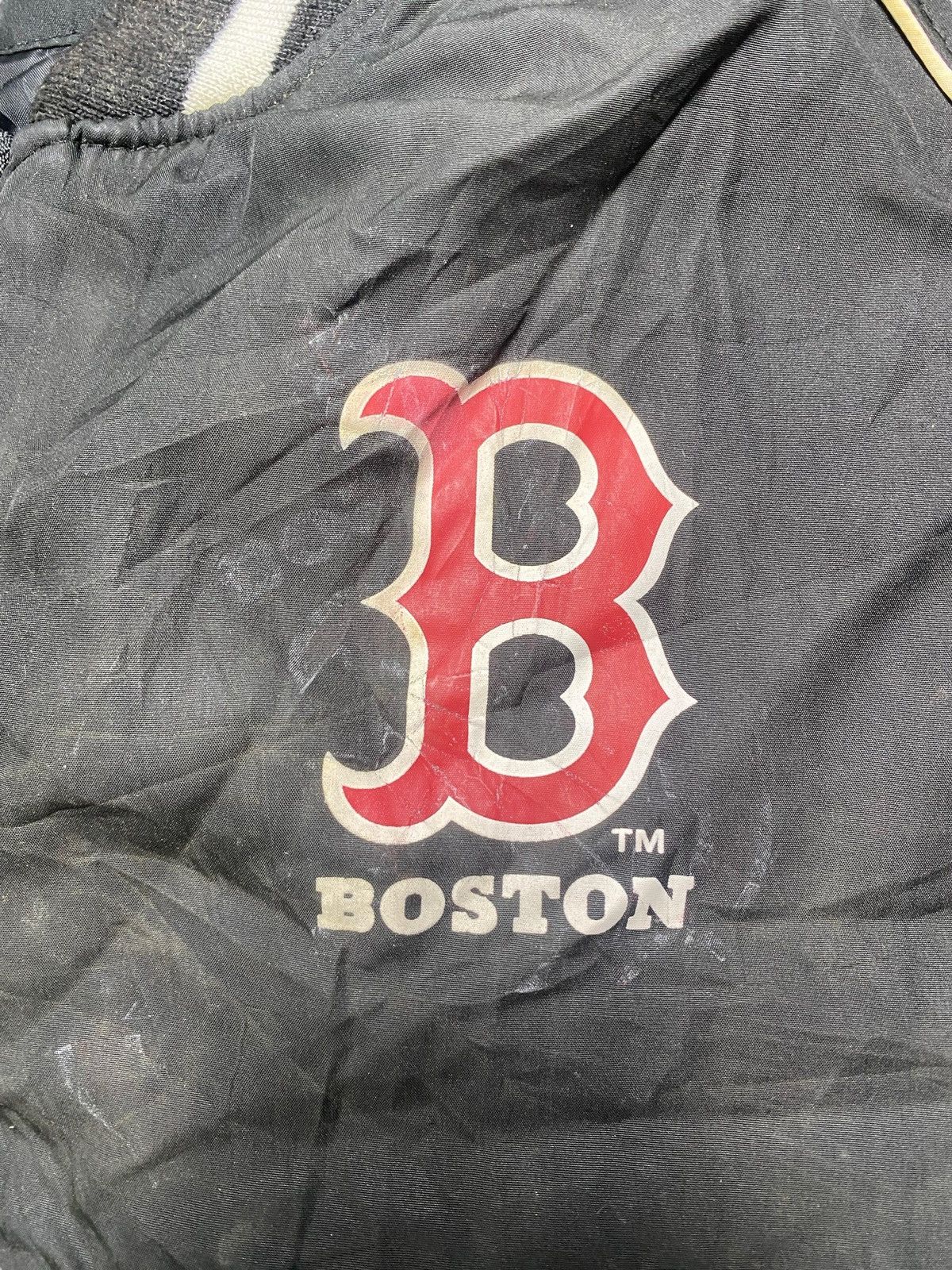 MLB VINTAGE MLB BOMBER JACKET BOSTON ZIPPER Size US XL / EU 56 / 4 - 6 Thumbnail