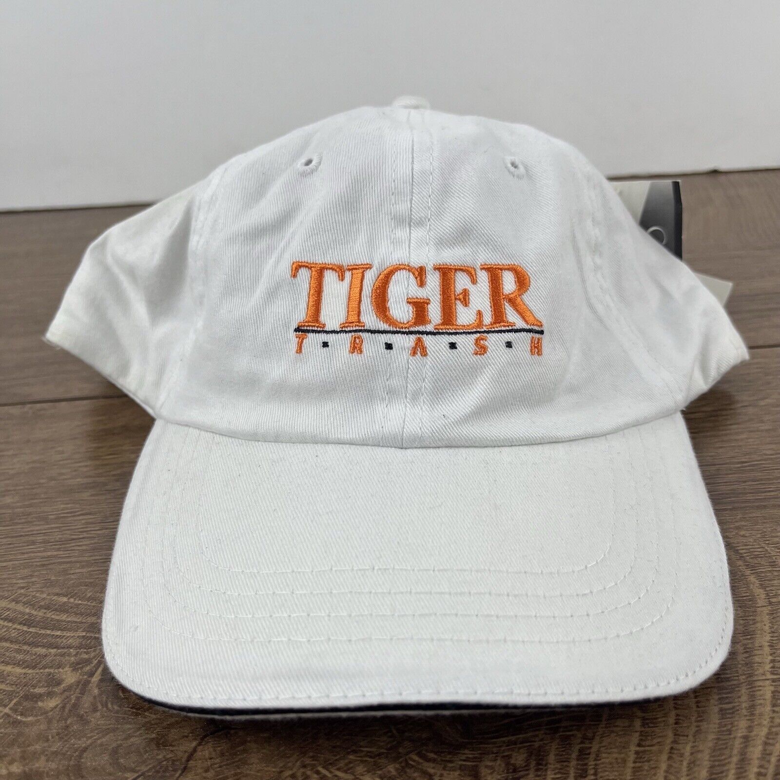 Other Tiger Trash Hat White Tiger Trash Adjustable Hat White Adult ...