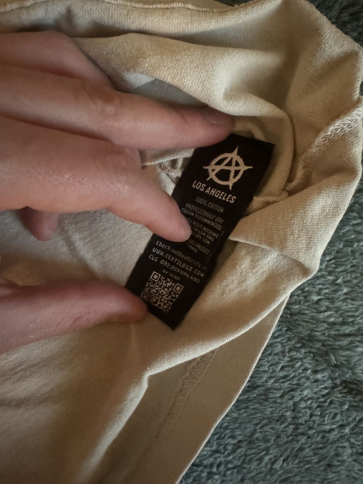 Revenge REVENGE SHIBUYA TEE CEMENT X SKI MASK Size US XL / EU 56 / 4 - 5 Thumbnail