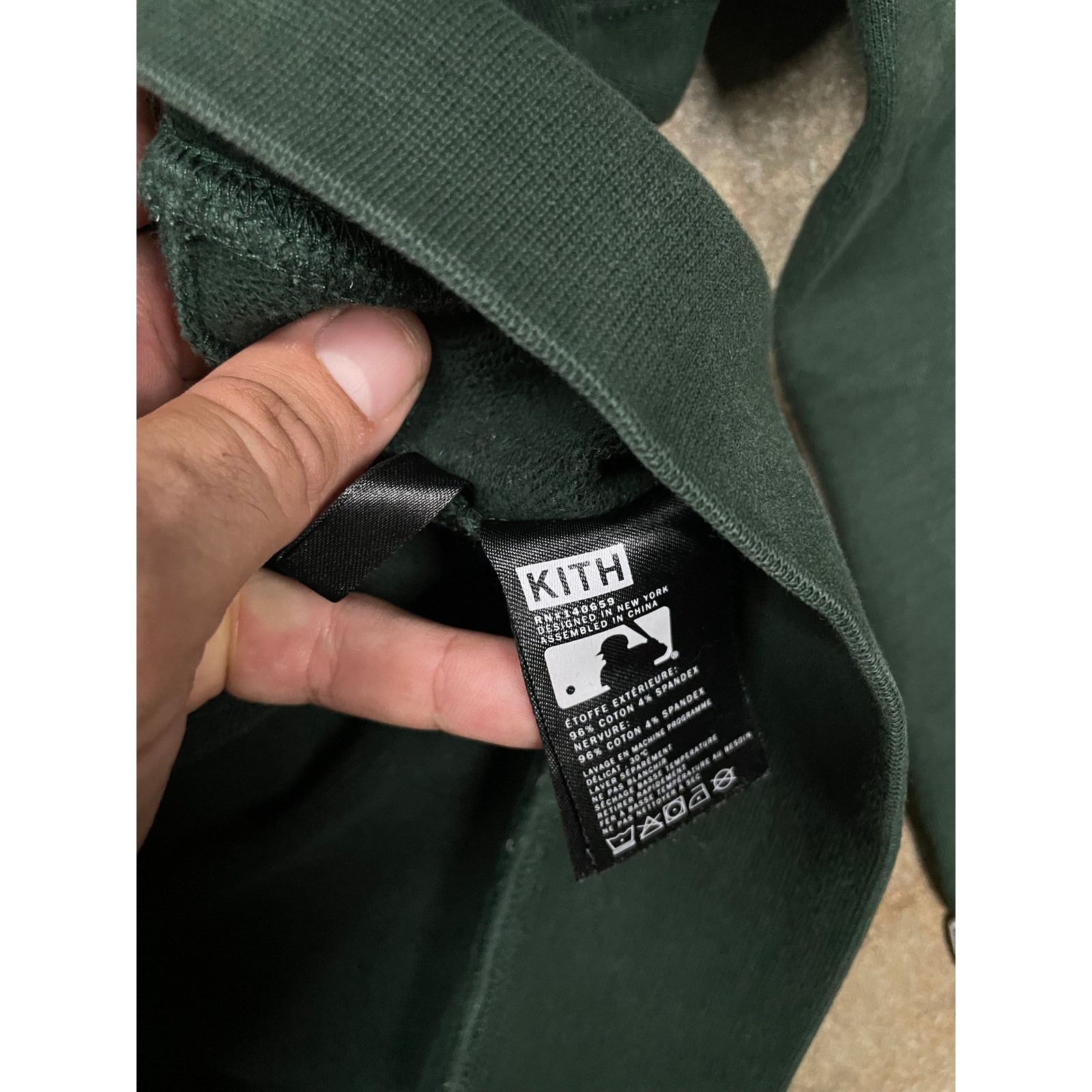 Kith Kith Yankees Sweatsuit Green XS Used Size US XS / EU 42 / 0 - 4 Thumbnail