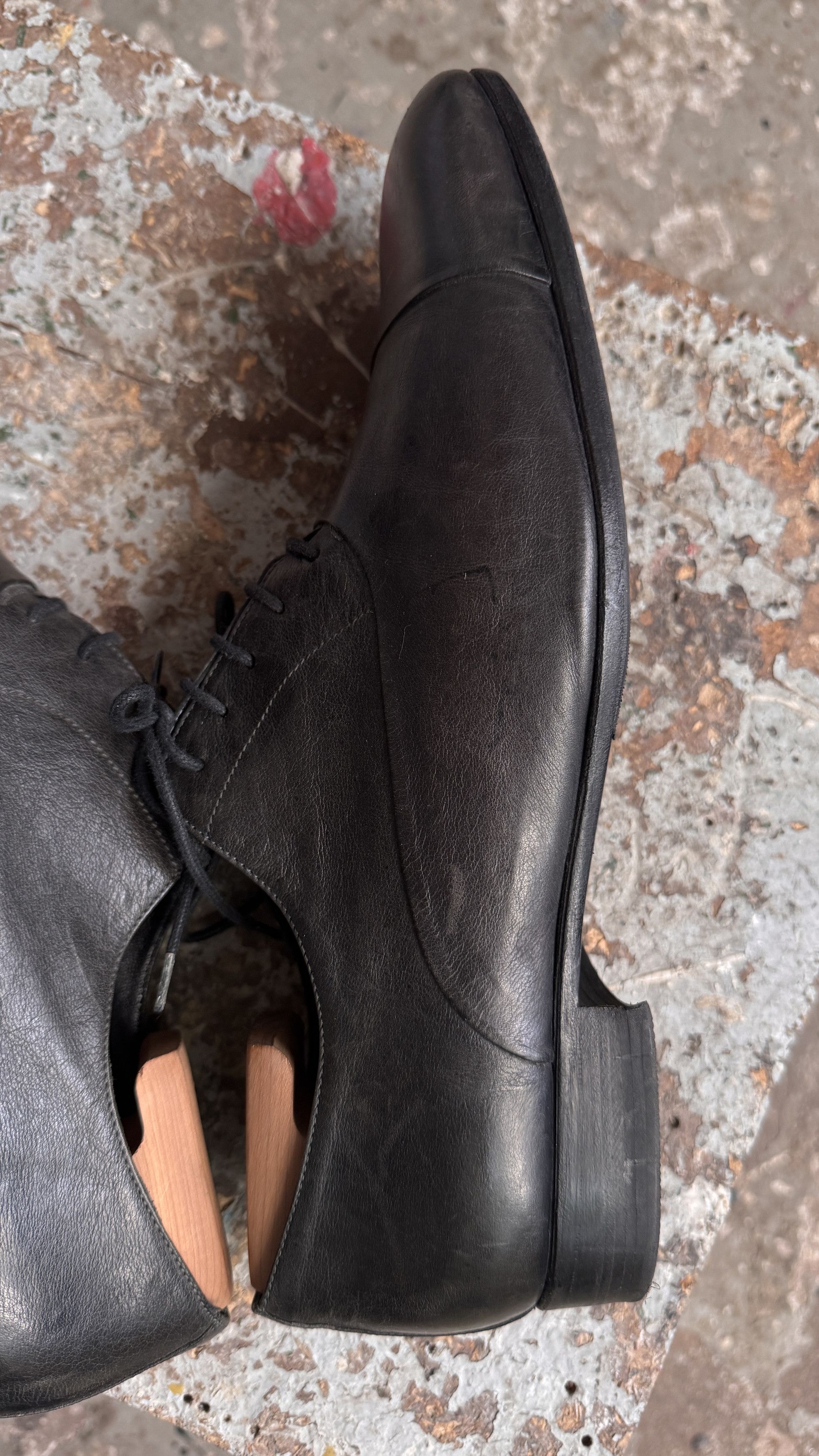 Pierre Hardy aa . KANGAROO OXFORDS . 28 CM . DARK GREY . MADE IN ITALY Size US 9.5 / EU 42-43 - 13 Thumbnail