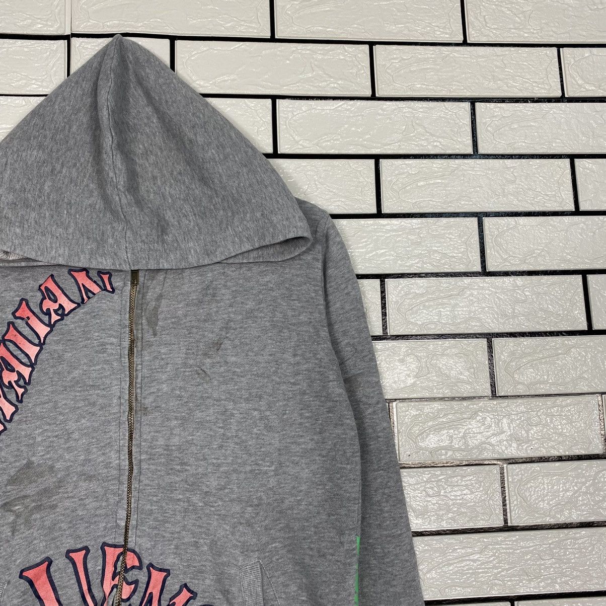 Japanese Brand 📌Vintage Zipper Sweater Hawaiian Blue Moon Big Logo Size US M / EU 48-50 / 2 - 8 Thumbnail