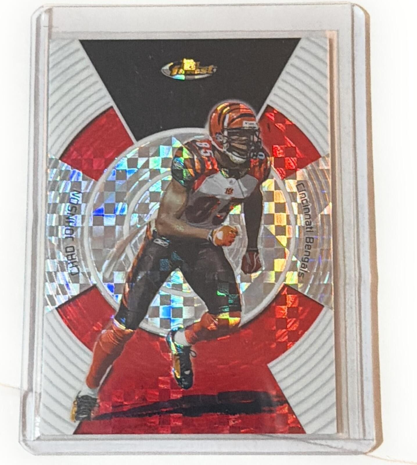 Topshop 2004 Chad Johnson Cincinnati Bengals Finest #166/250 Size ONE SIZE - 1 Thumbnail