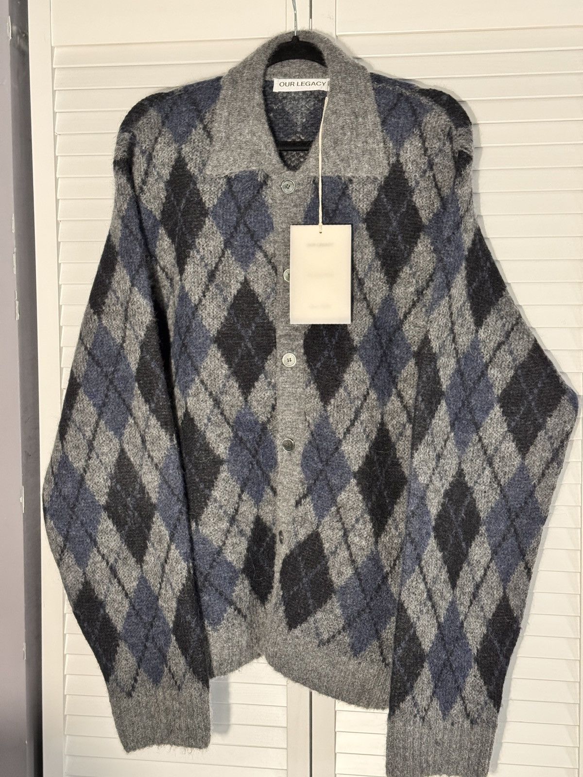 Our Legacy Our Legacy EVENING POLO- Soft Duke Argyle - Size 52 Size US L / EU 52-54 / 3 - 1 Thumbnail