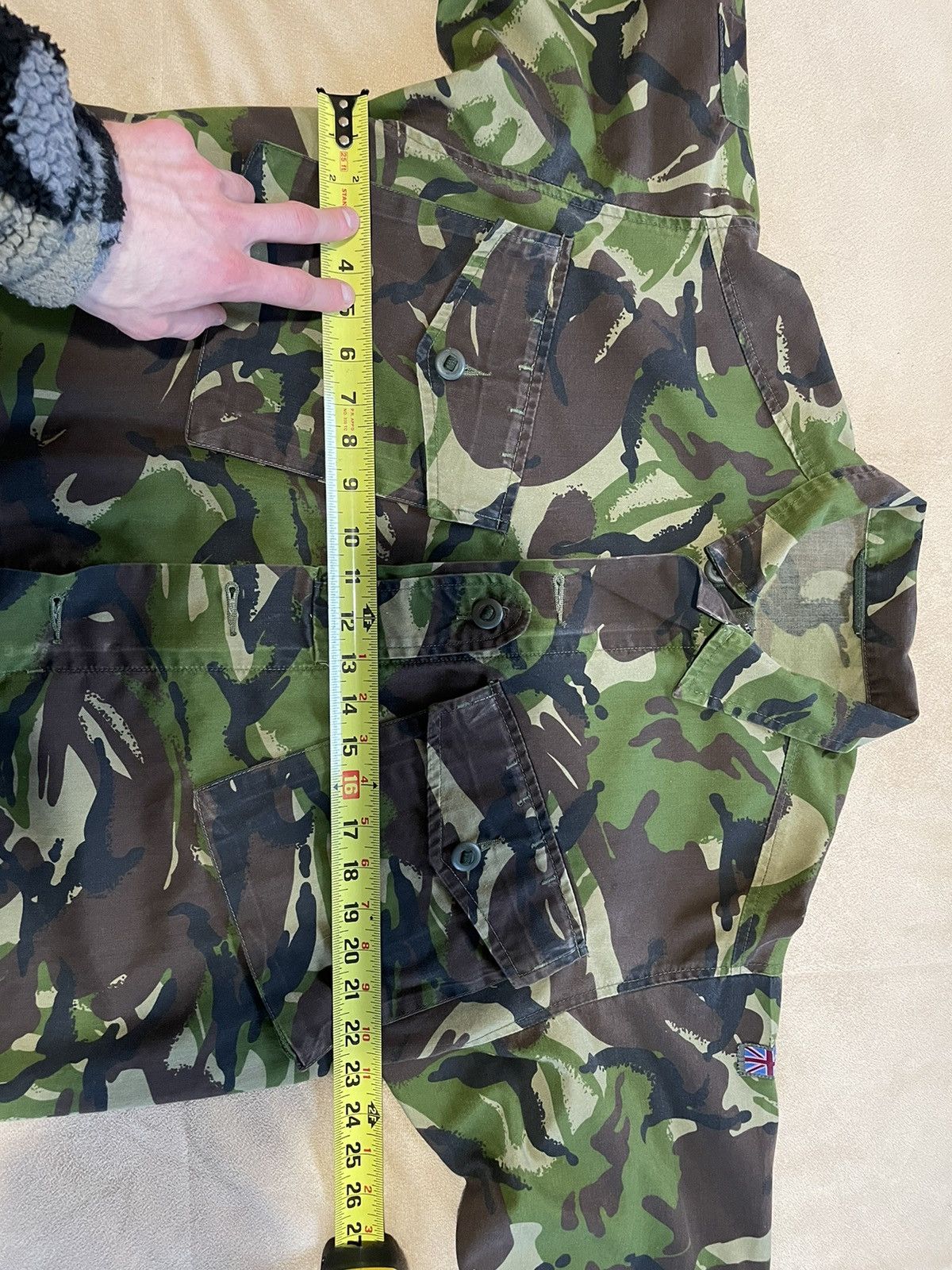 Vintage Camo Combat Button-Up Shirt Size US L / EU 52-54 / 3 - 7 Thumbnail