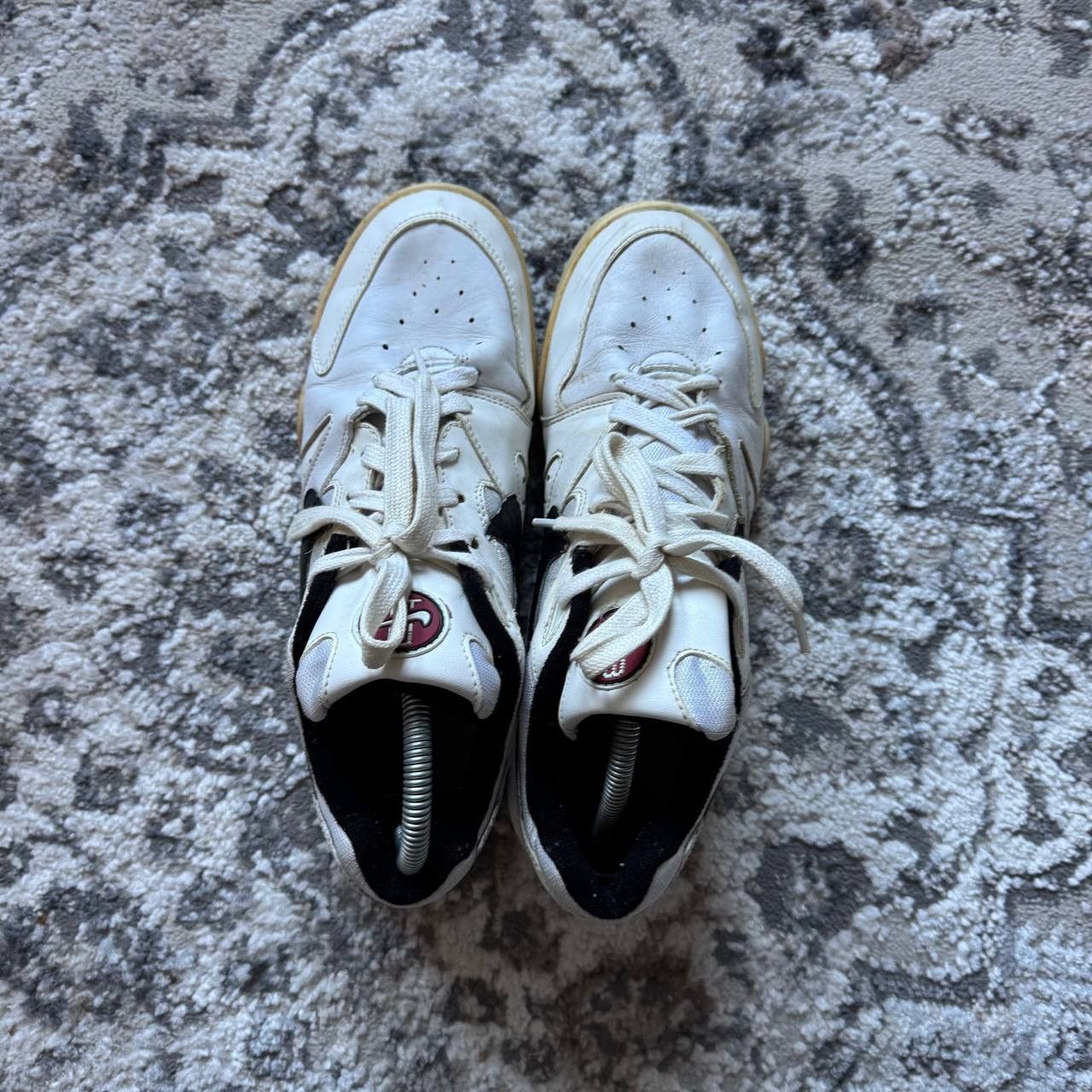 Nike Nike Vintage Air 90s Mission Cricket Retro Leather Shoes Size US 10.5 / EU 43-44 - 6 Thumbnail