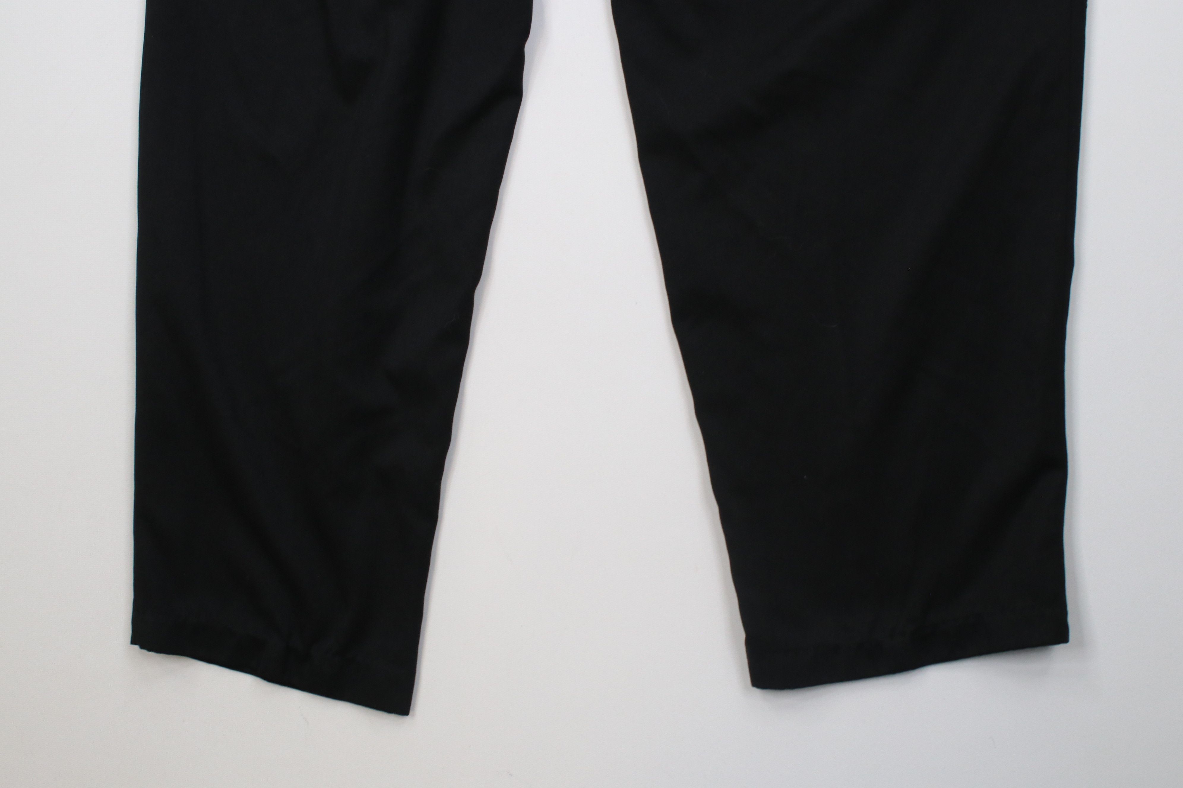 Vintage Vintage 90s Streetwear Waisted Microfiber Chino Pants Black Size US 30 / EU 46 - 11 Thumbnail