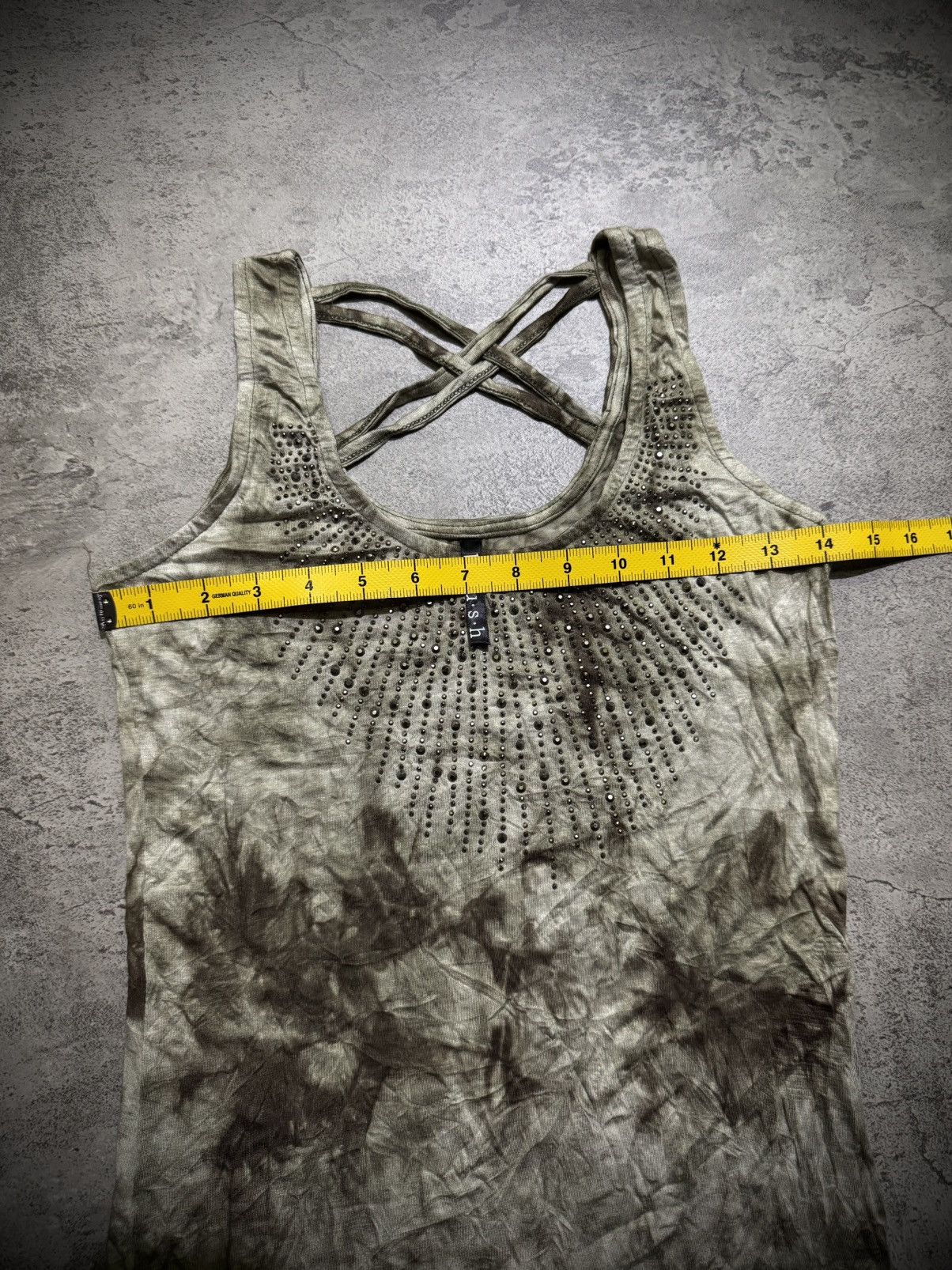 Hysteric Glamour Y2k b.r.u.s.h studded ifsixwasnine poem tanktop Size US S / EU 44-46 / 1 - 6 Thumbnail