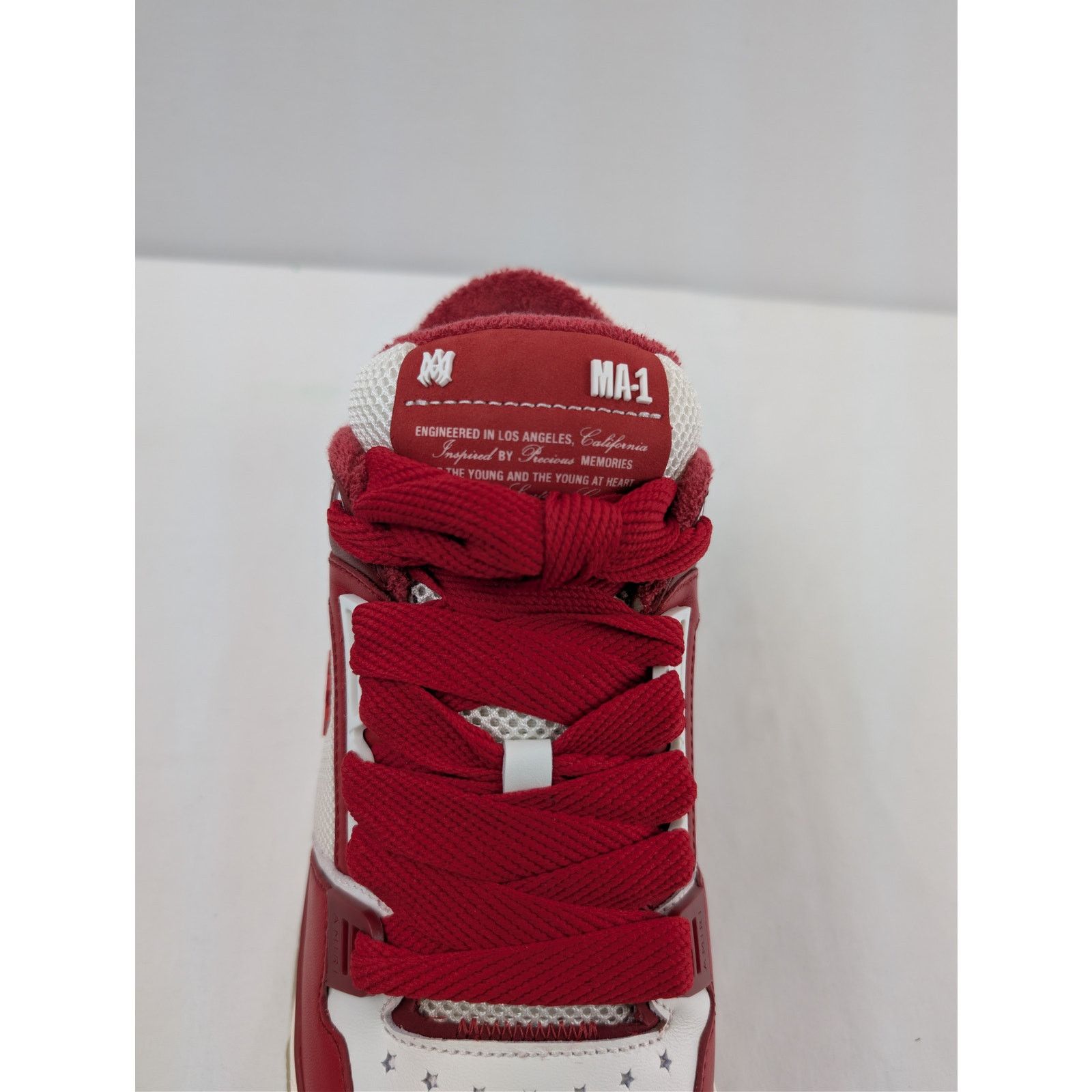 Amiri o1rshd1 MA-1 Sneakers in Alabaster Red Size US 11 / EU 44 - 16 Thumbnail
