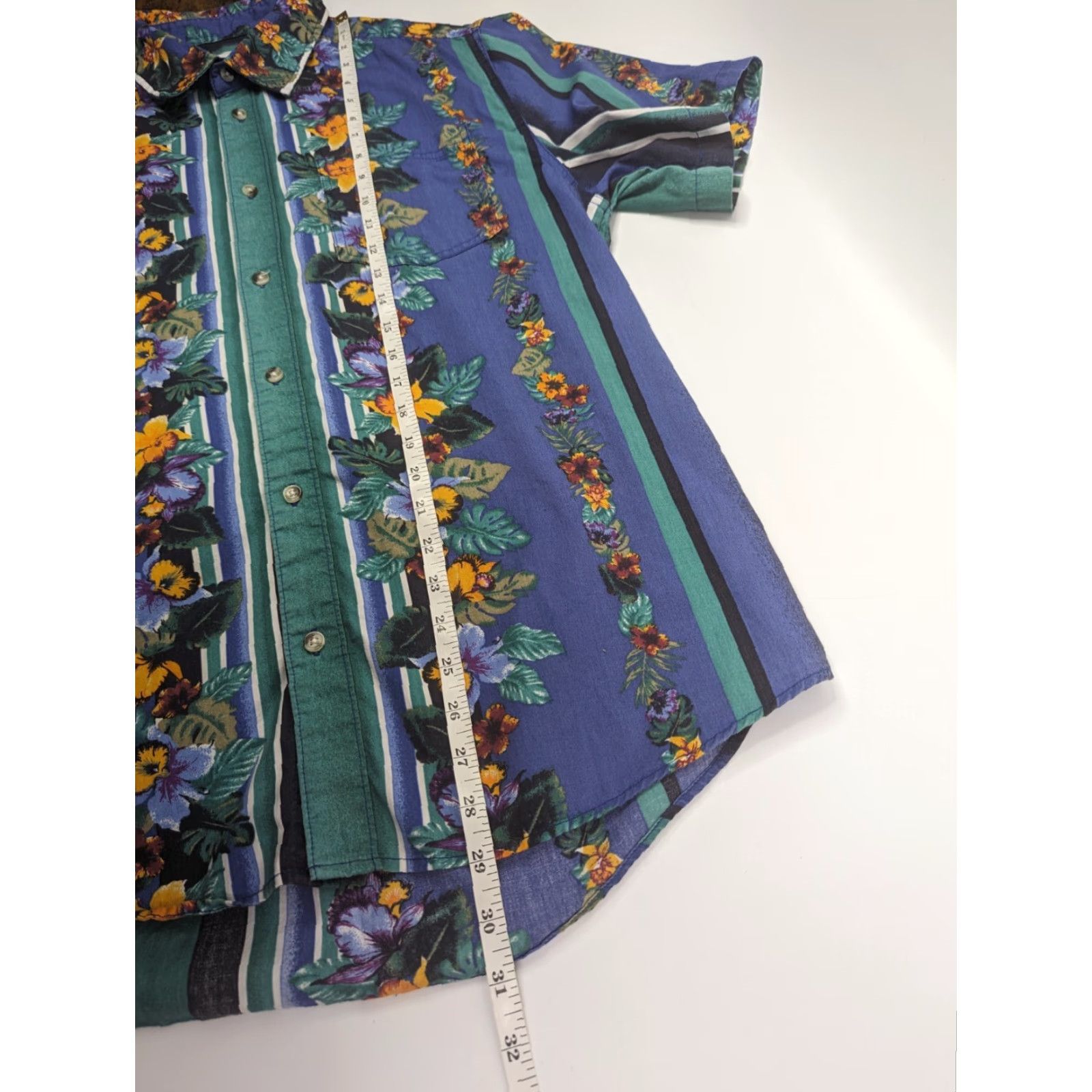 Urban Outfitters Urban Outfitters Shirt Men L Multicolor Floral Hawaiian Tropical Button-Up Short Sleeve Collared Cotton Size US L / EU 52-54 / 3 - 3 Thumbnail