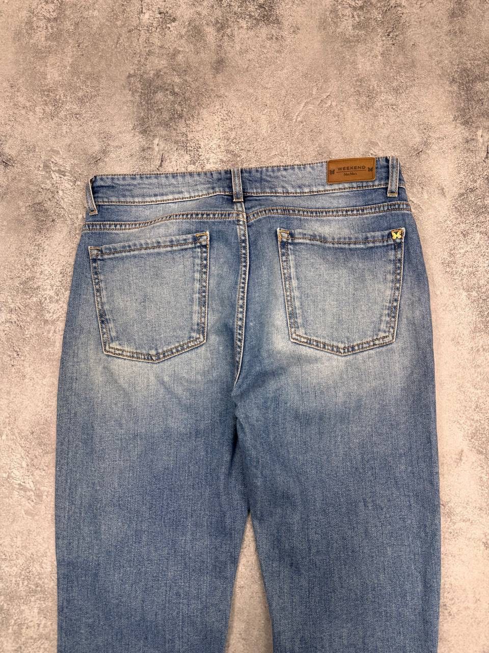 Weekend Max Mara Weekend Max Mara Women Boyfriend Fit Jeans Blue Size W29 Size 29" - 2 Thumbnail