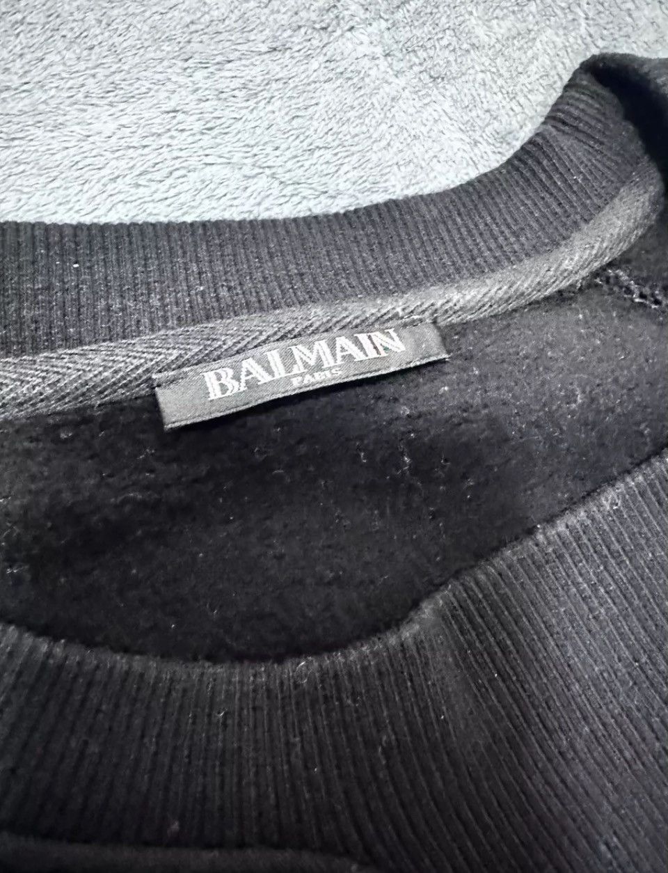 Balmain Balmain Slogan sweater Size US XL / EU 56 / 4 - 5 Thumbnail