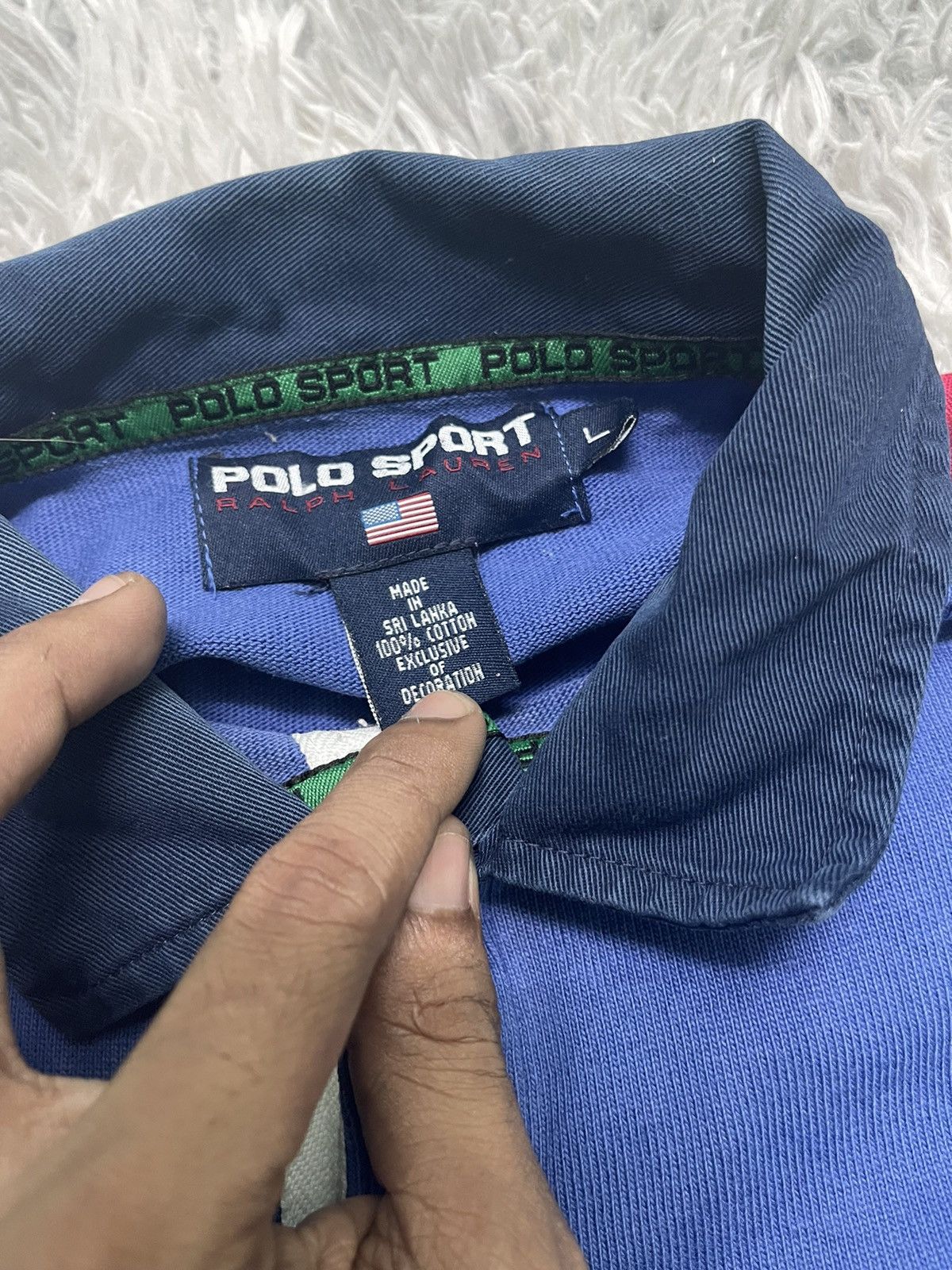 Polo Ralph Lauren RARE OG POLO SPORT BY RALPH LAUREN POLO SHIRT GENTLY USED Size US L / EU 52-54 / 3 - 13 Thumbnail