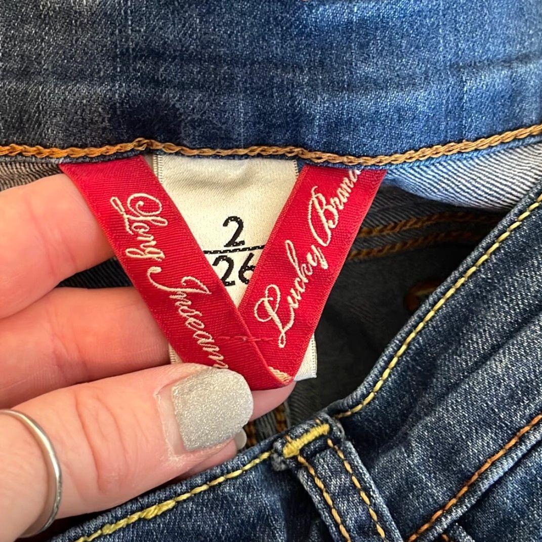 Lucky Brand Lucky Brand Women’s Skinny Jeans size 2 LABEL CRACKED Size 26" / US 2 / IT 38 - 7 Thumbnail