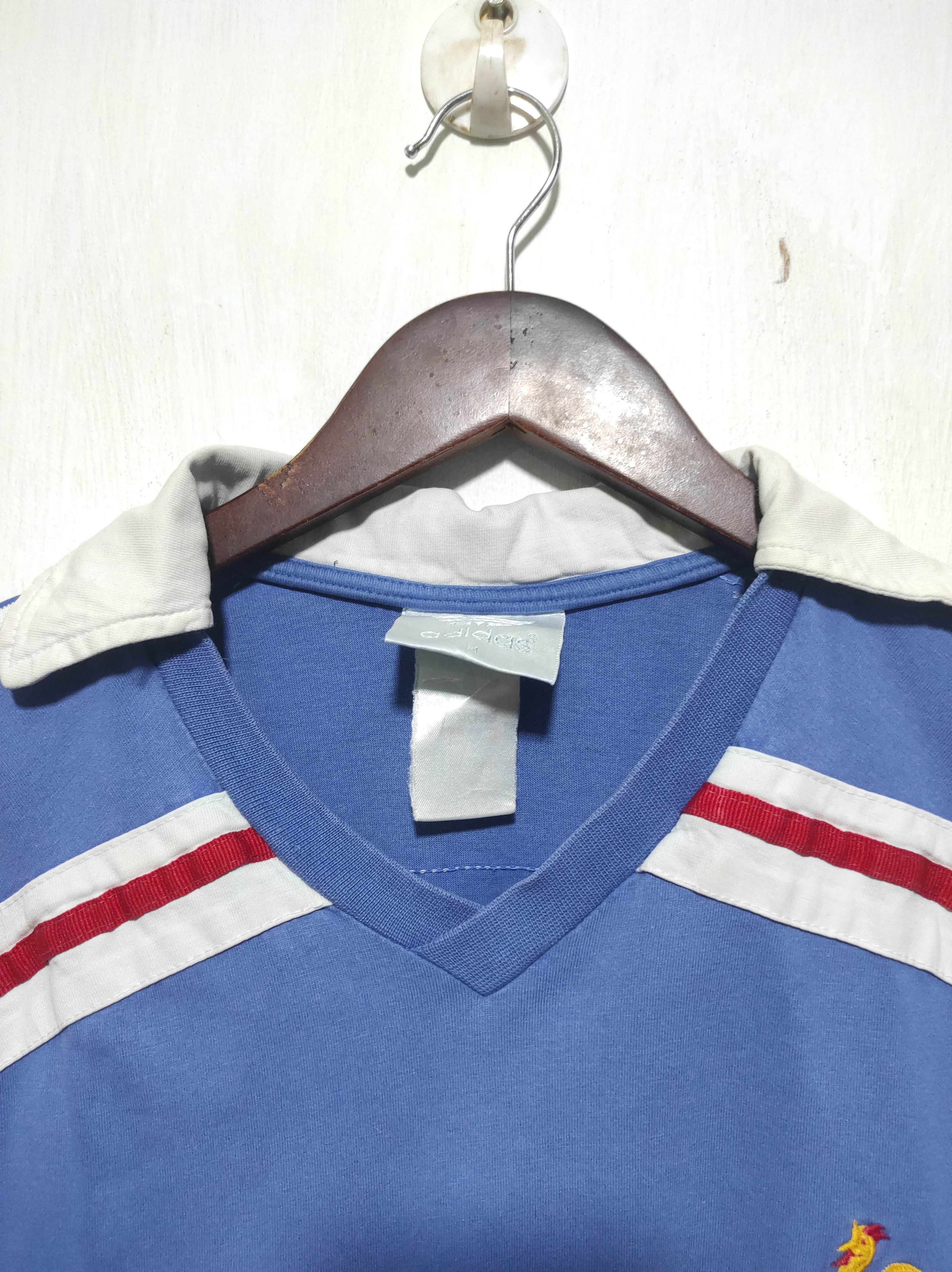 France Original 1986/1990 Adidas Home Football Shirt Medium