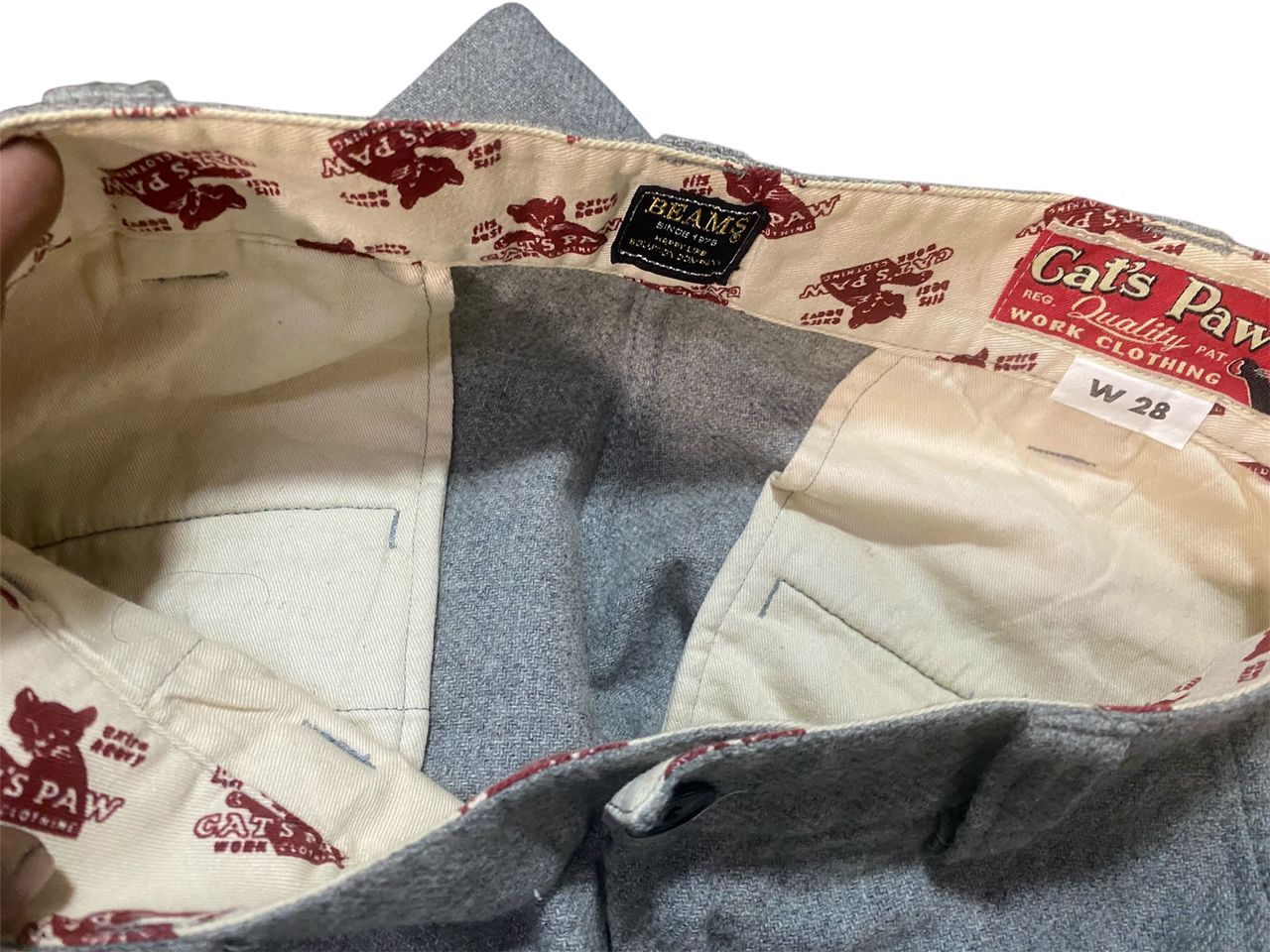 CAT'S PAW Vintage cat’s paw x beams pants talon zipper size 29/30 Size US 29 - 3 Thumbnail