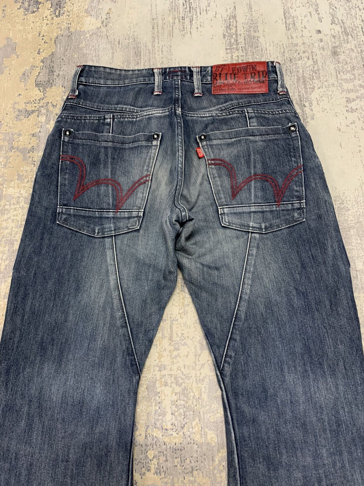 If Six Was Nine Edwin Blue Trip Multipocket Tactical Undercover Style Pants Size US 29 - 13 Thumbnail
