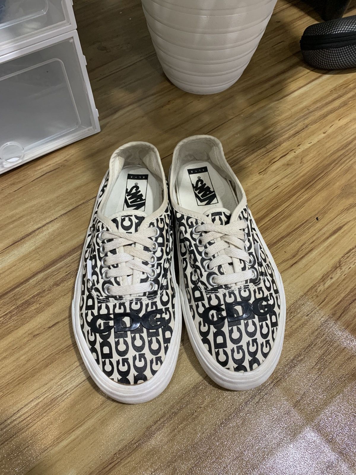 Comme des Garcons × Vans Vans OG Authentic LX CDG Comme Des Garcons Size US 6.5 / EU 39-40 - 8 Thumbnail