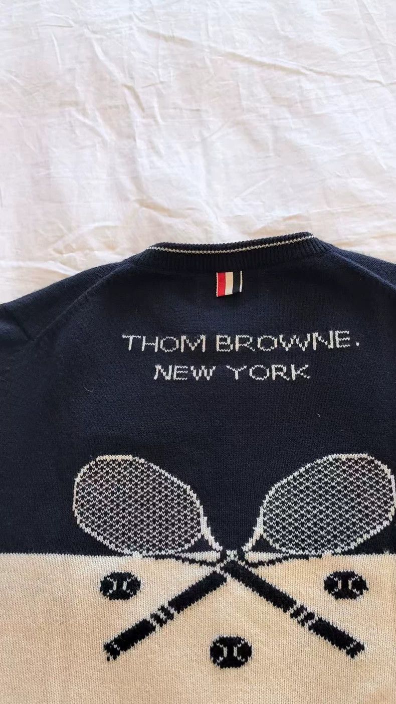 Thom Browne Thom browne Sweater 2503-Nextarrow Size US XL / EU 56 / 4 - 2 Thumbnail