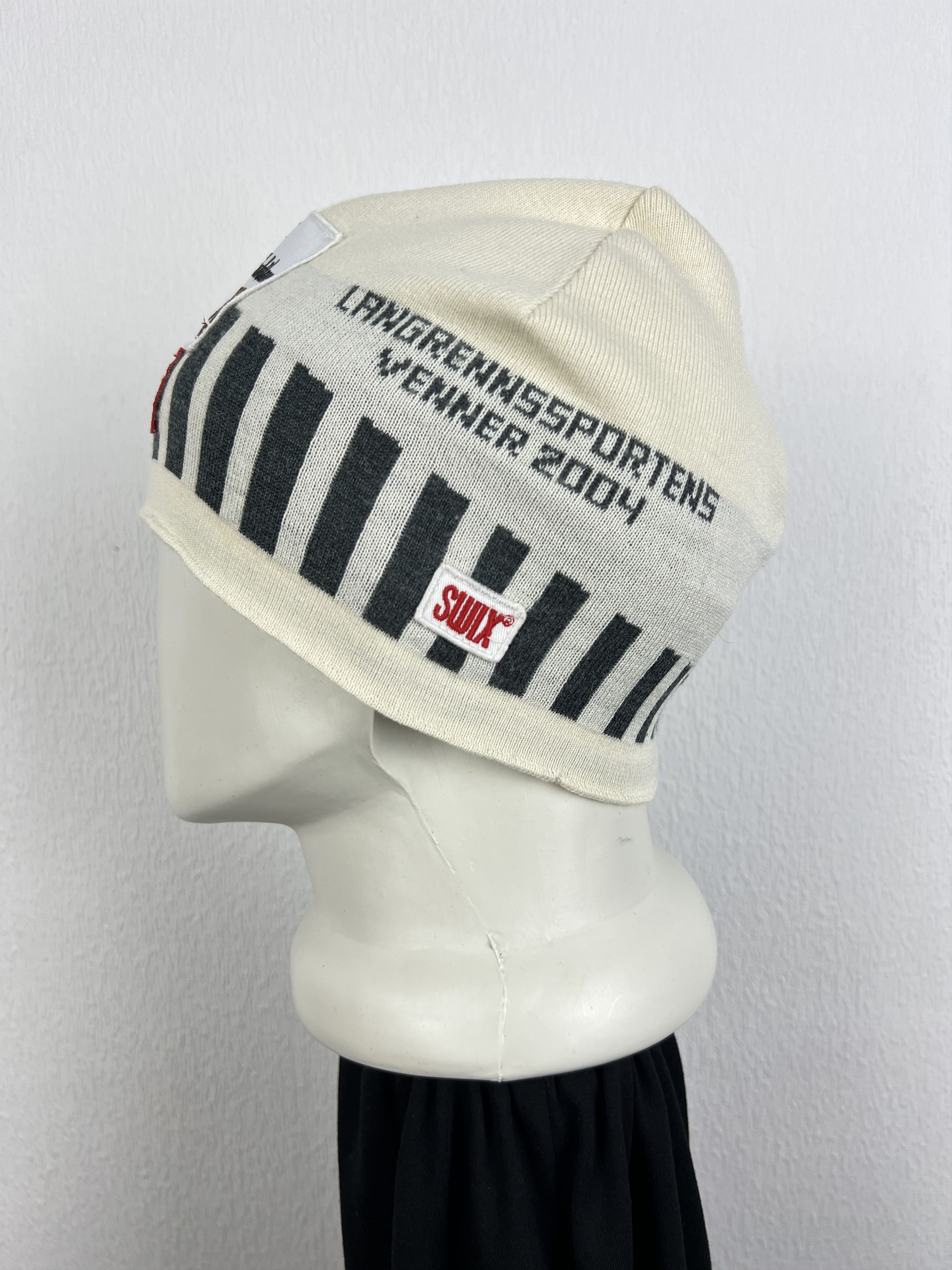 Vintage Swix Beanie Hat Ski Cap Biathlon Lined Norway Flag Sport Size ONE SIZE - 4 Thumbnail