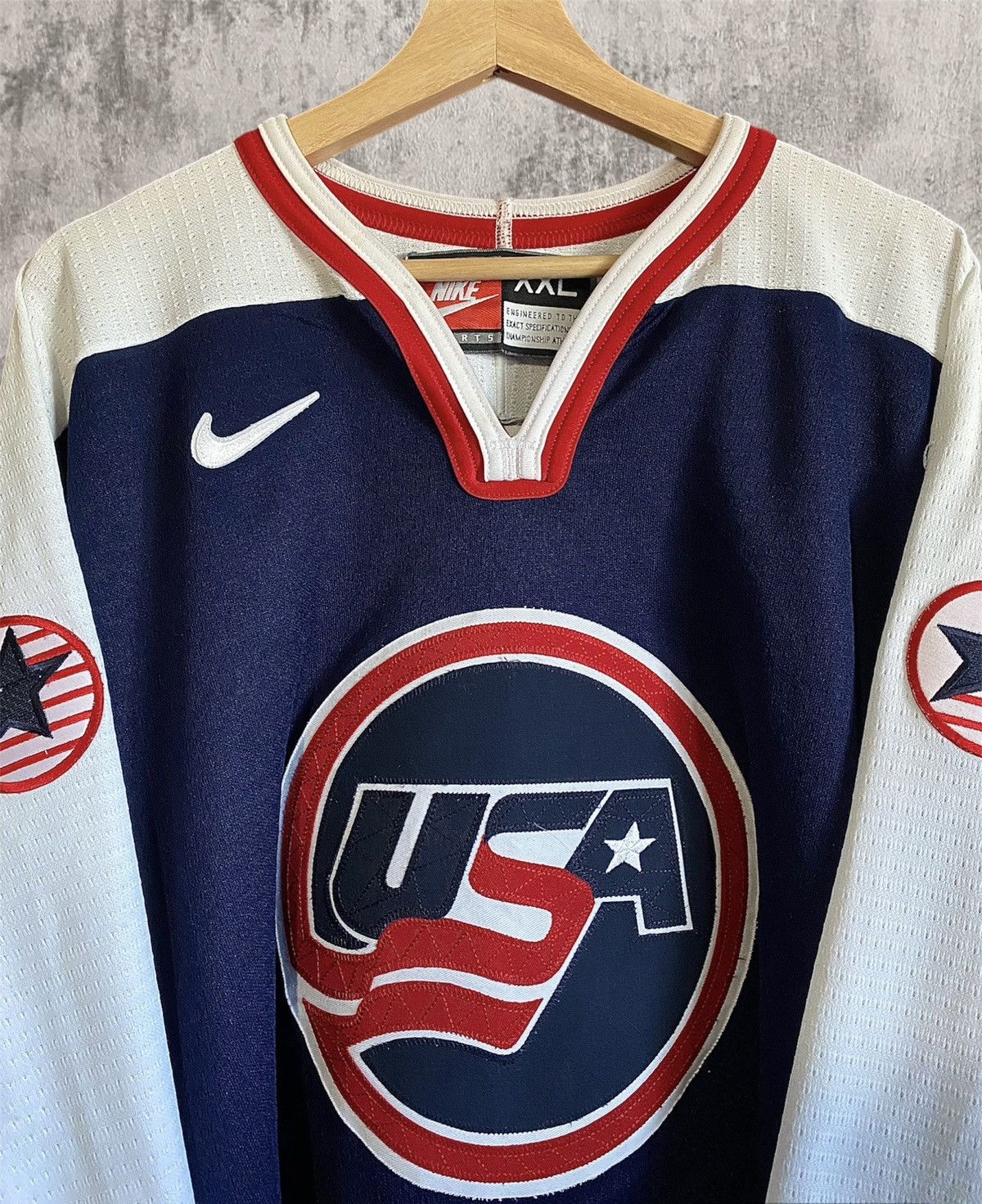 Nike Streetwear Vintage Vintage Nike USA Hockey Jersey Grailed