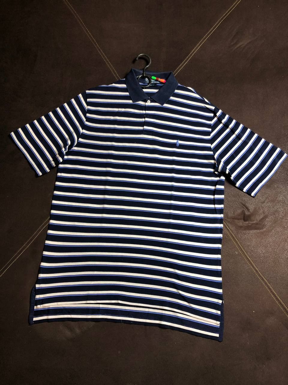 Polo Ralph Lauren POLO RALPH LAUREN GOLF FIT Large Men's Blue Cotton Shirt Size US L / EU 52-54 / 3 - 1 Thumbnail