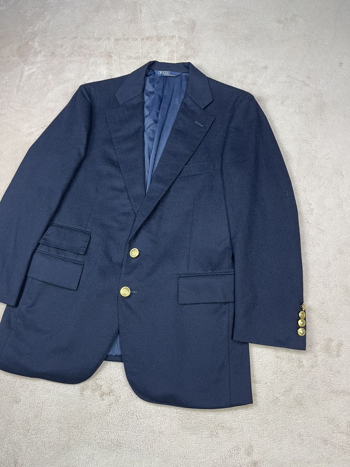 Polo Ralph Lauren Vintage POLO RALPH LAUREN Blazers Size 40S - 3 Thumbnail