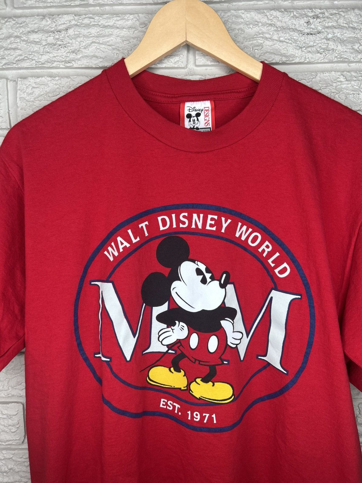 Disney Vintage 90s Disney Mickey Mouse T Shirt Size US L / EU 52-54 / 3 - 2 Thumbnail