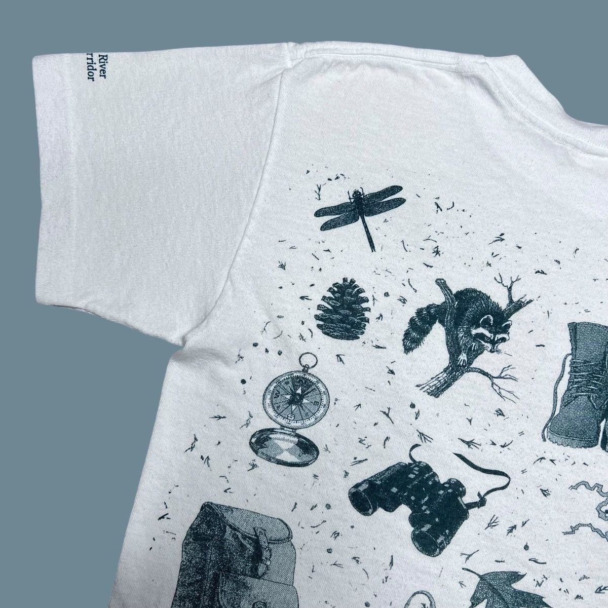 Vintage Vintage 1995 Relevant Products Nature Wear Double Sided Tee Size US S / EU 44-46 / 1 - 11 Thumbnail