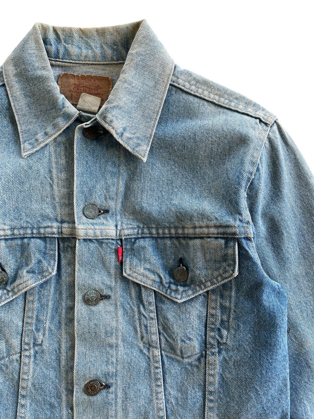 Levi's Vintage Clothing 70s Levis USA 70505-0217 Single R Trucker Jacket Size US S / EU 44-46 / 1 - 6 Thumbnail
