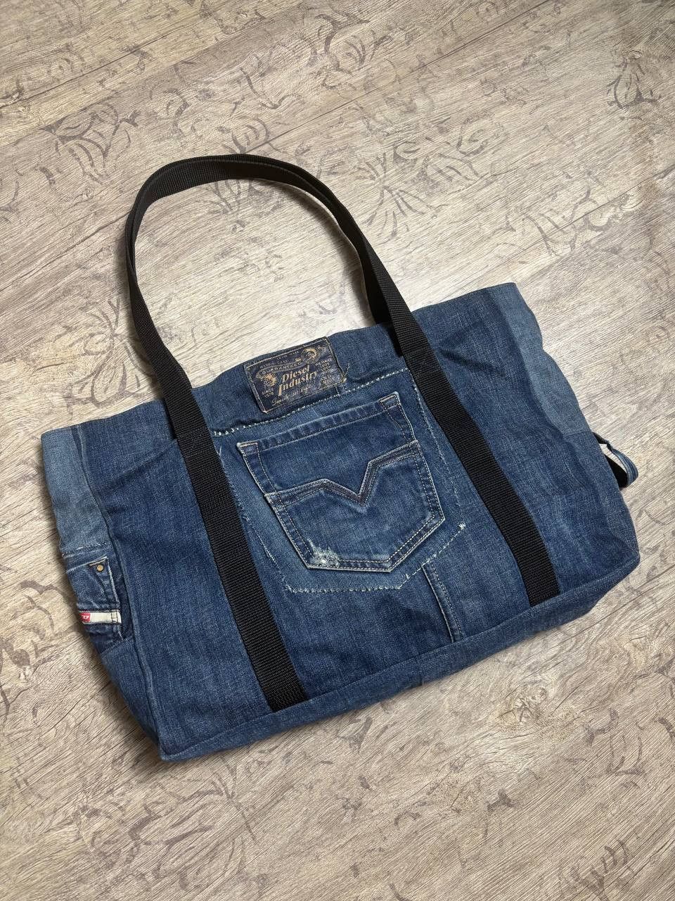 Diesel Vintage Diesel bag y2K RARE Handmade Denim sling Bag Size ONE SIZE - 3 Thumbnail