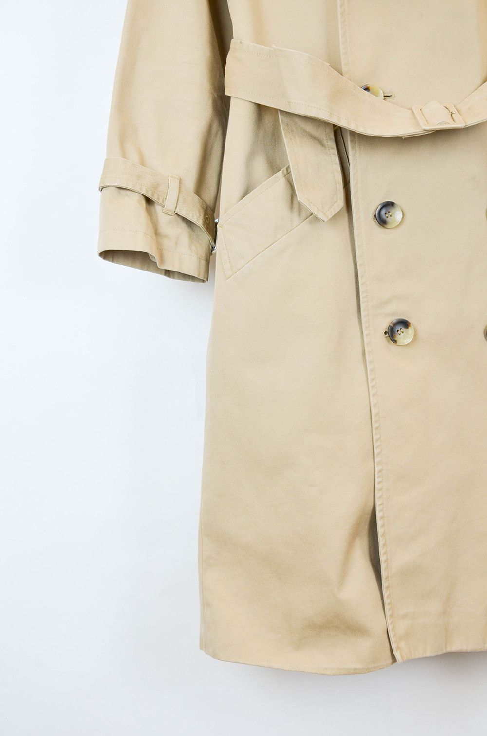 A.P.C. A.P.C. Beige Trench Coat – Size 34 – Classic Double Breasted Size S / US 4 / IT 40 - 3 Thumbnail