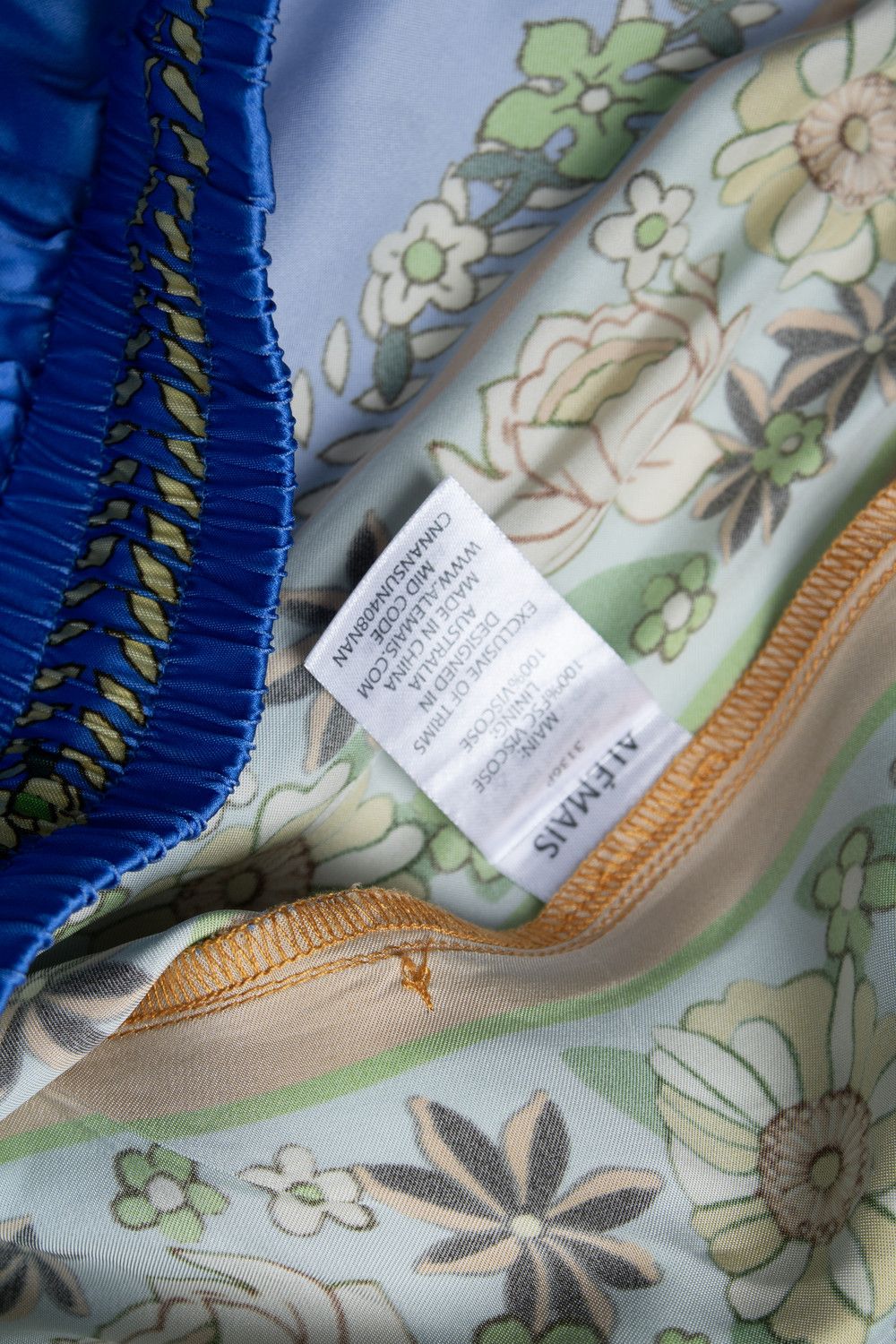 ALEMAIS Alemais, Linda pant in cobalt Size 27" / US 4 / IT 40 - 7 Thumbnail