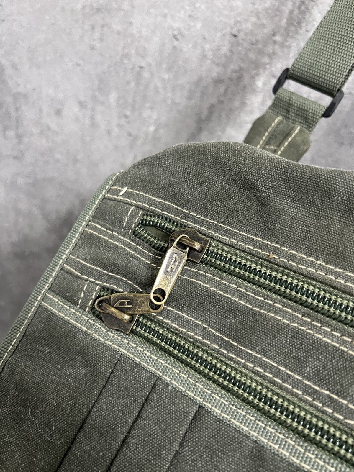 Vintage Diesel Bag Multipocket Avant Garde Japanese Y2K Rare