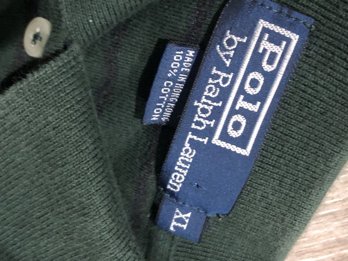 Polo Ralph Lauren × Vintage Vtg 90s Polo Ralph Lauren Rugby Polo Size US XL / EU 56 / 4 - 6 Thumbnail