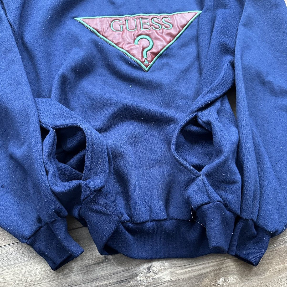 Guess Vintage 90s GUESS Embroidered Crewneck Sweatshirt Size US L / EU 52-54 / 3 - 7 Thumbnail